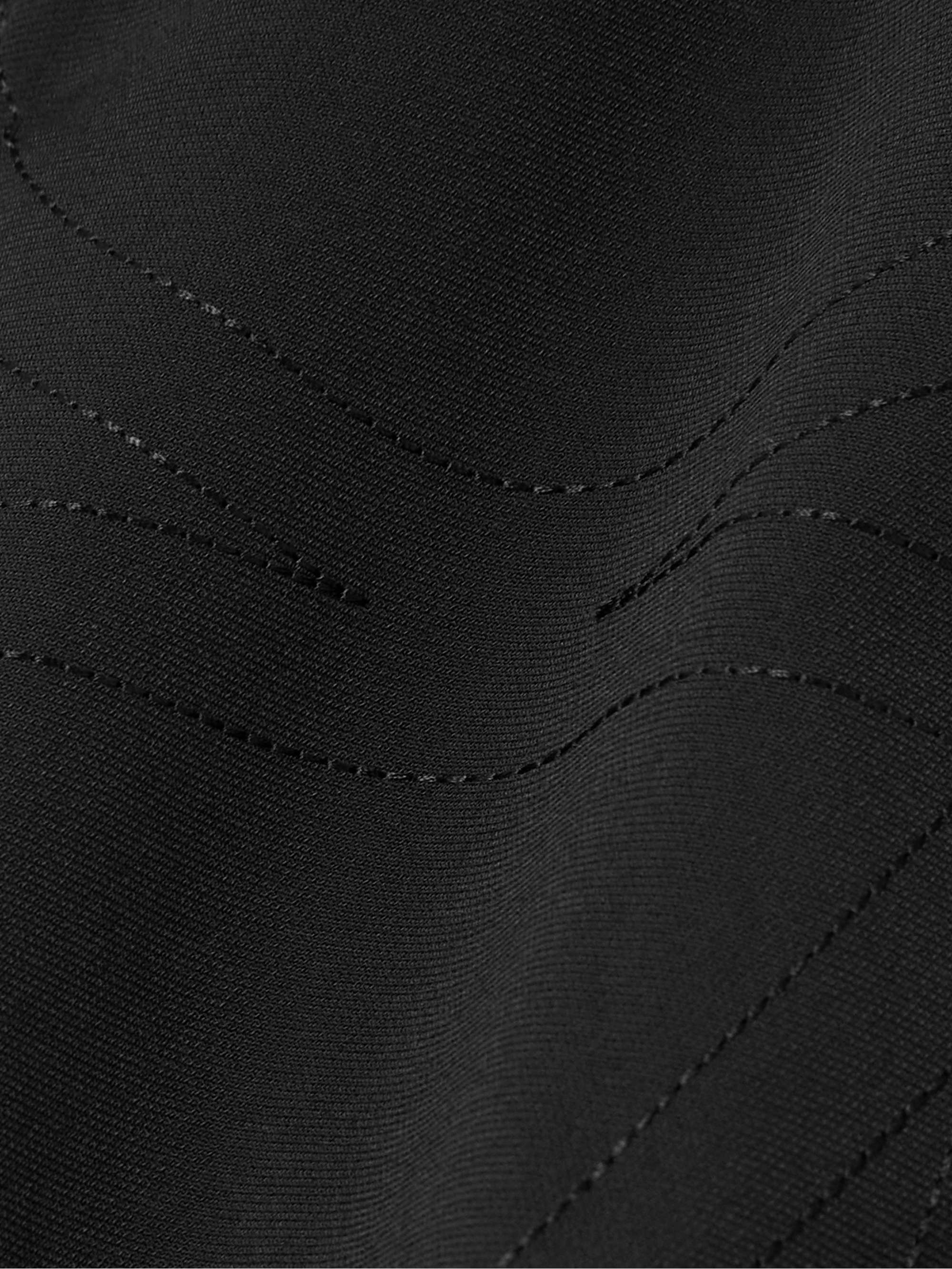 Embroidered recycled-jersey shirt view