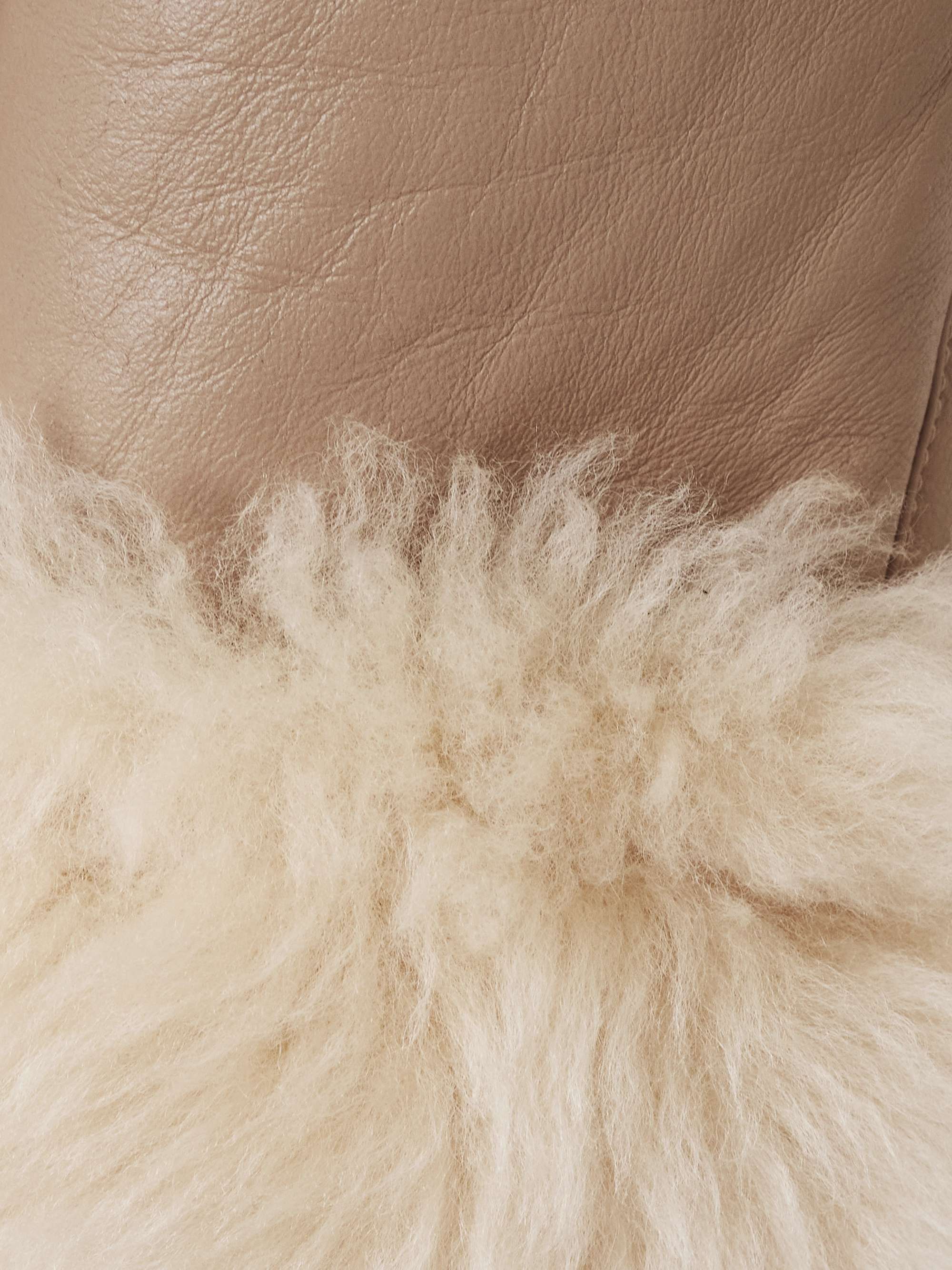 Avalan reversible shearling coat view