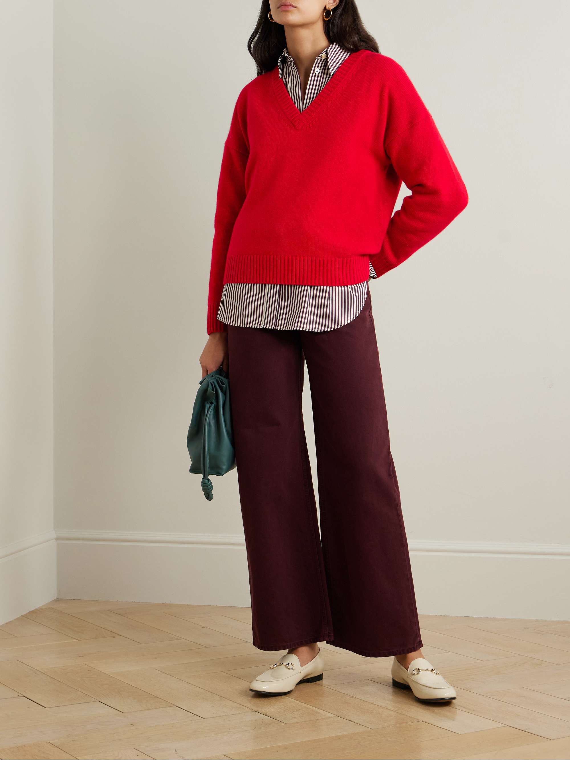 Wool and cashmere-blend sweater view