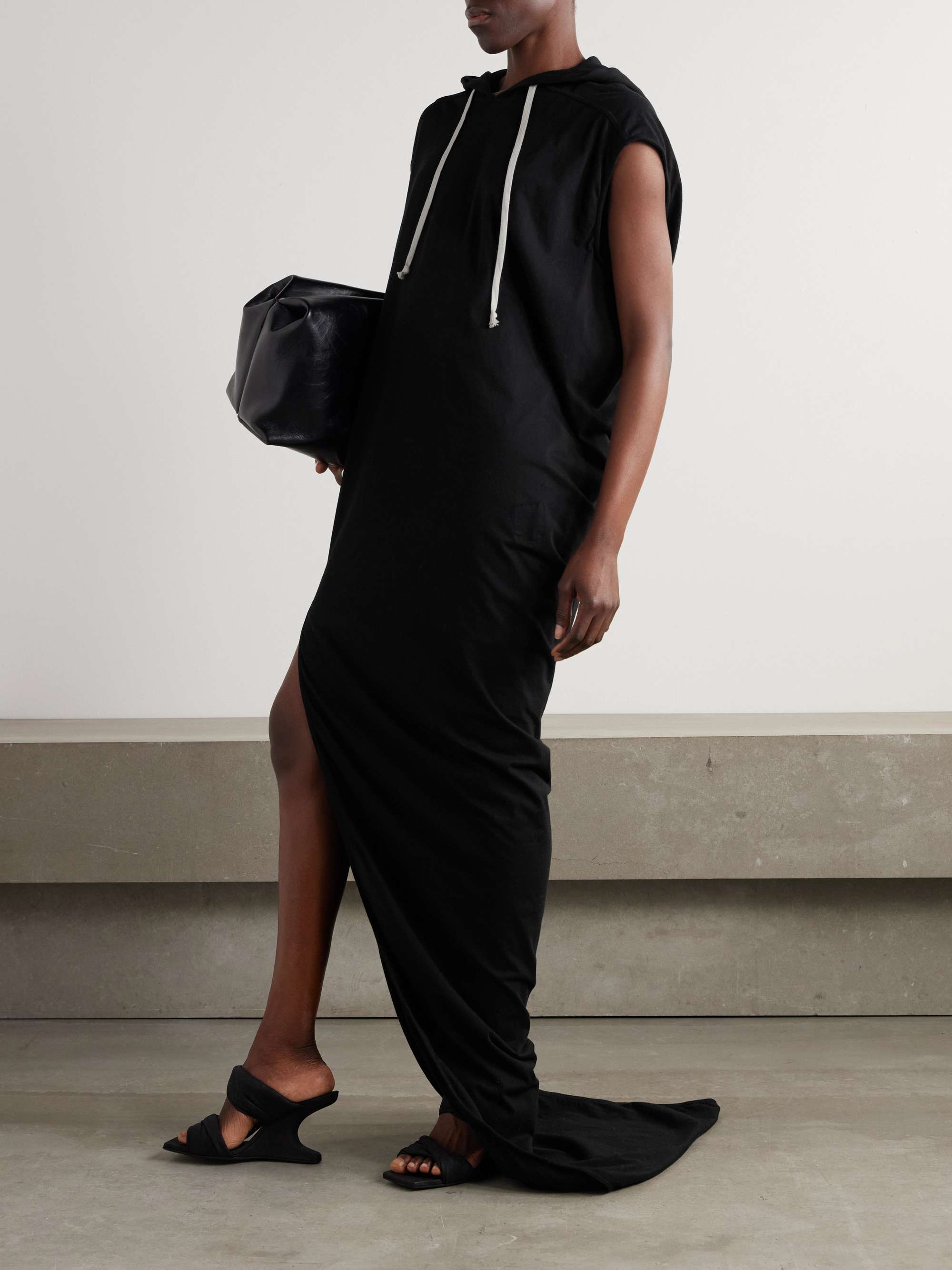 Edfu hooded cotton-jersey maxi dress view