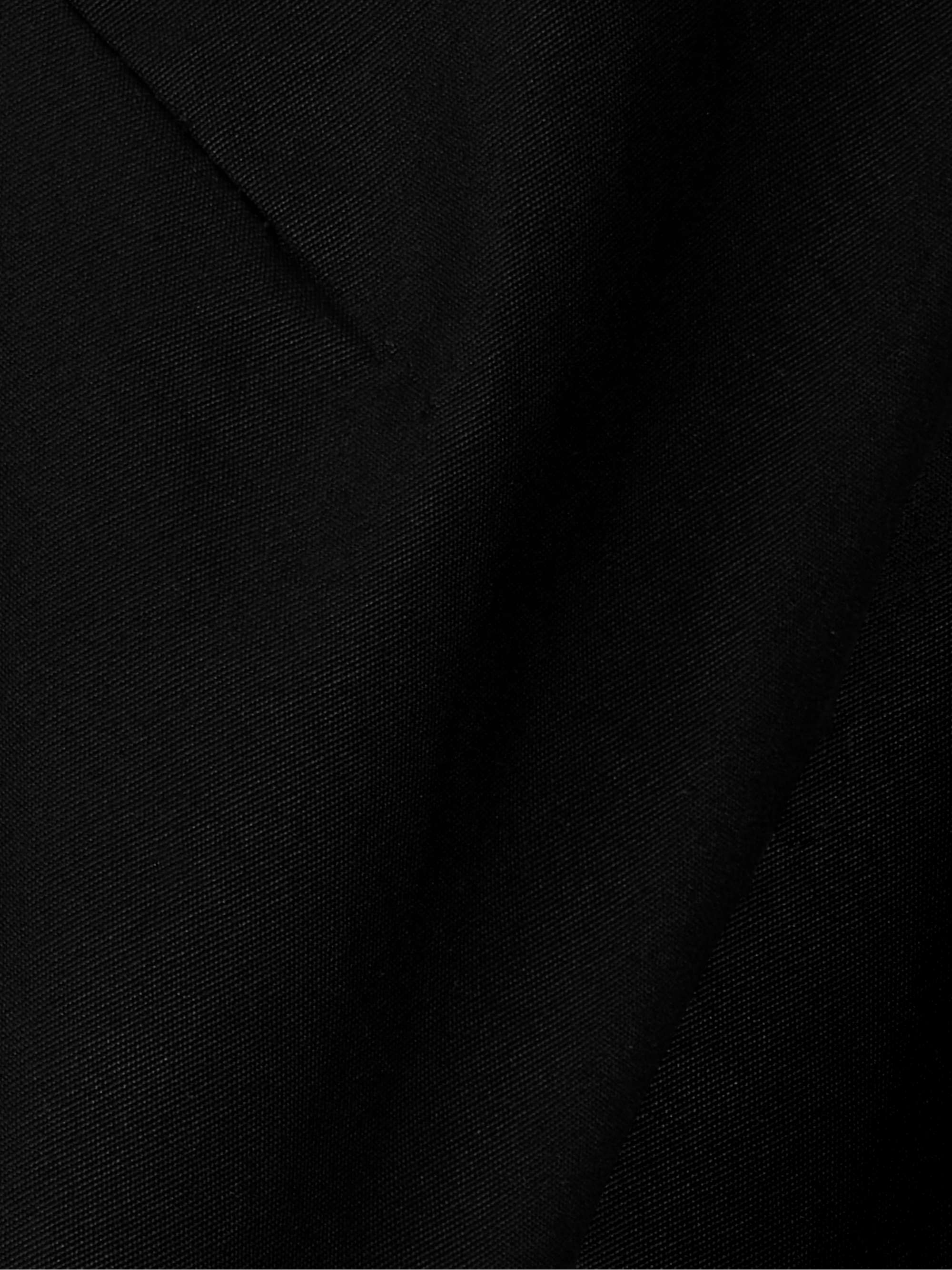 Paneled layered mesh-trimmed cotton-poplin corset vest view
