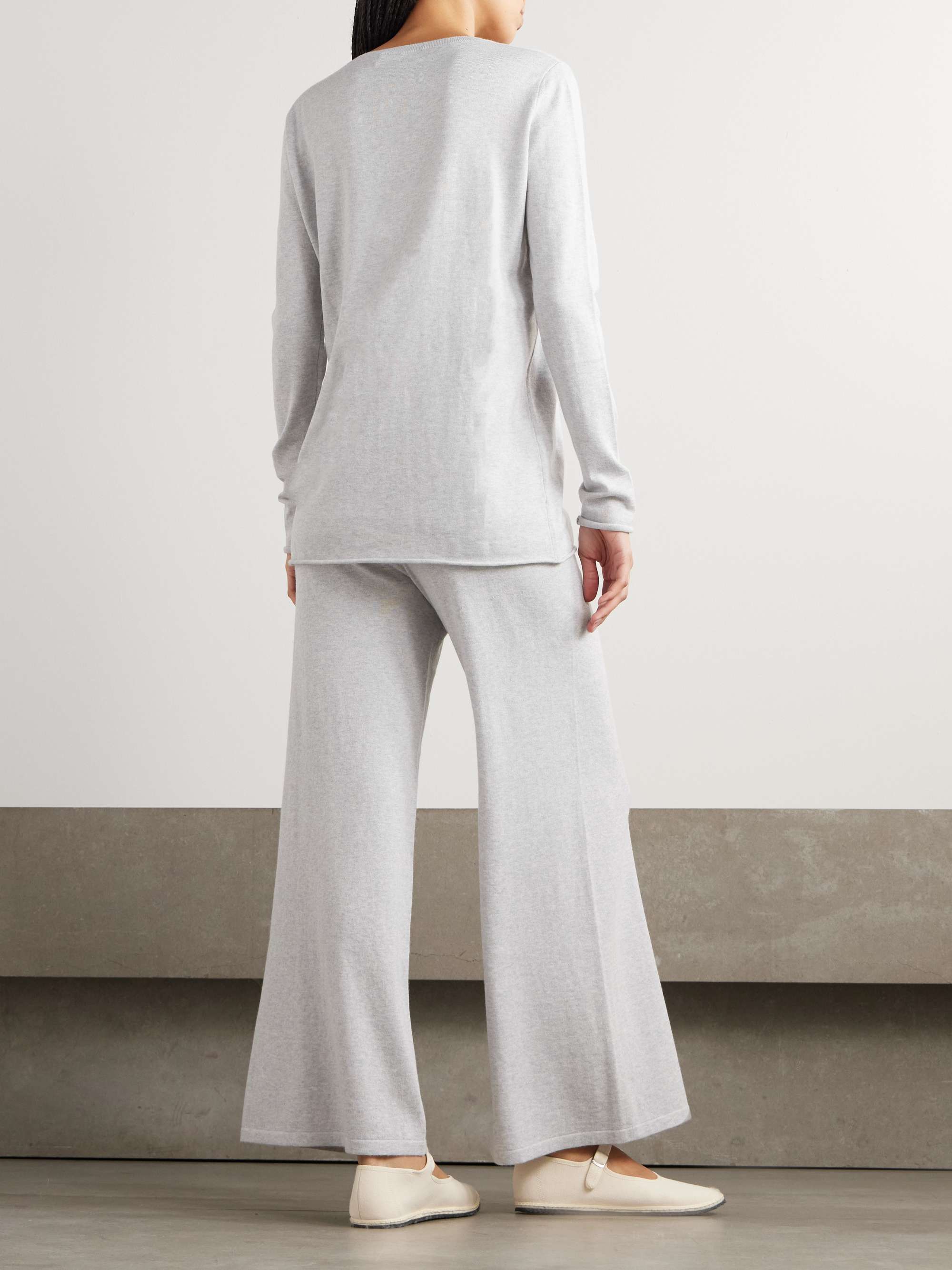 Maurie cotton and cashmere-blend sweater view
