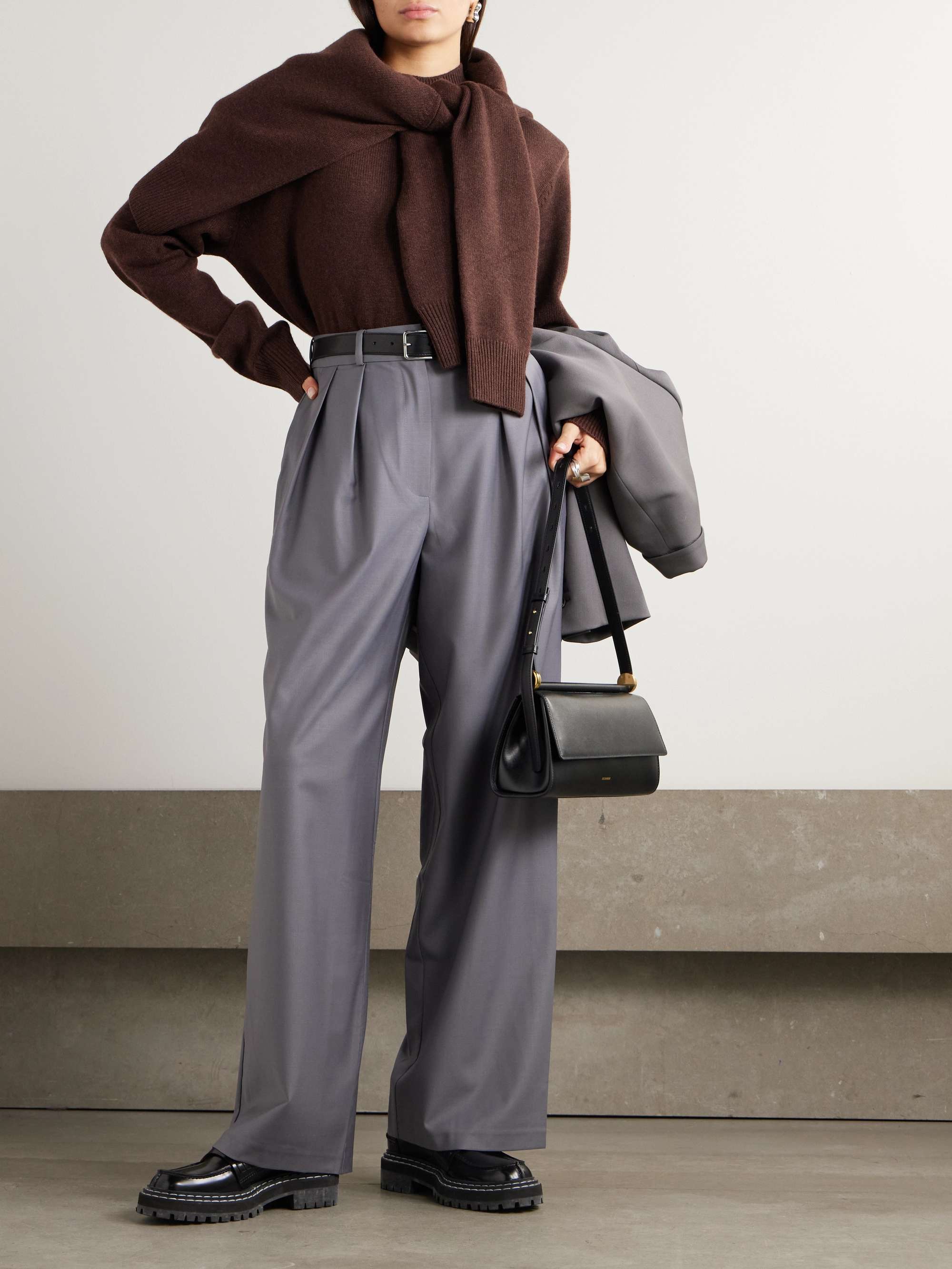 Rafaela oversized merino wool and cashmere-blend sweater view