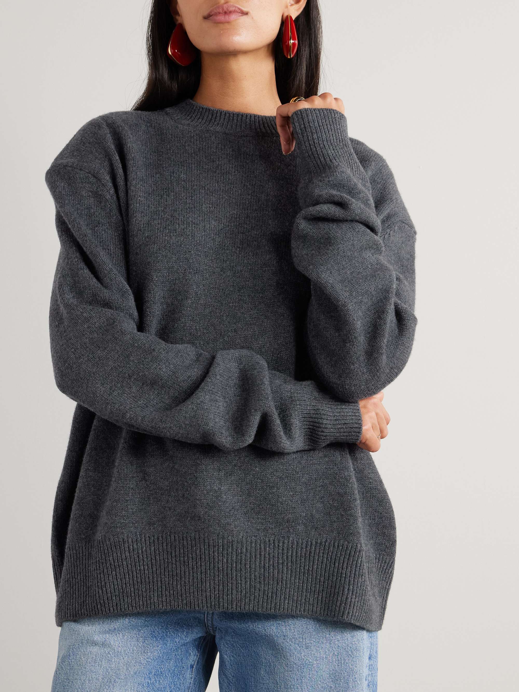 Rafaela oversized wool and cashmere-blend sweater view
