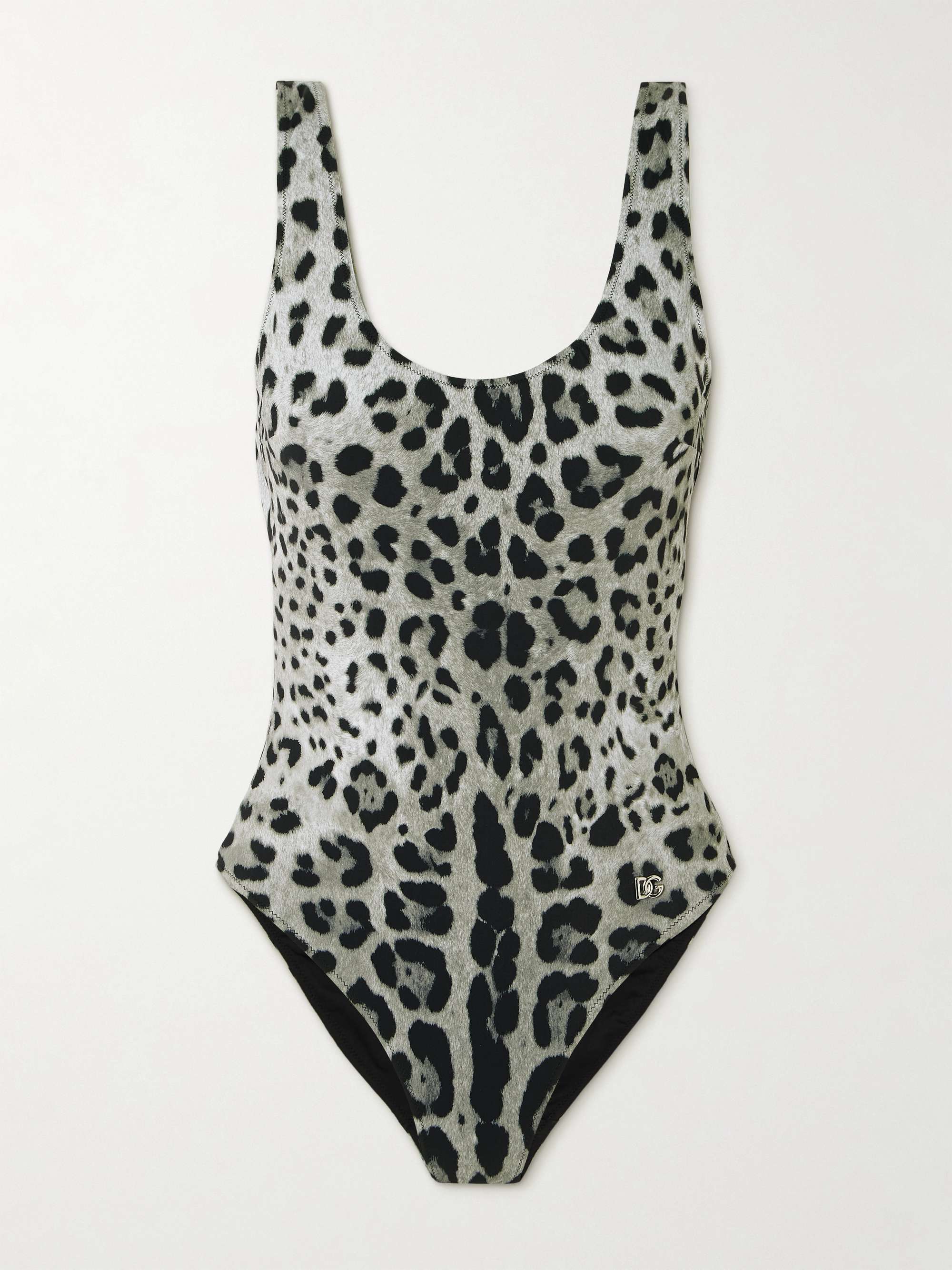 Leopard-print swimsuit view