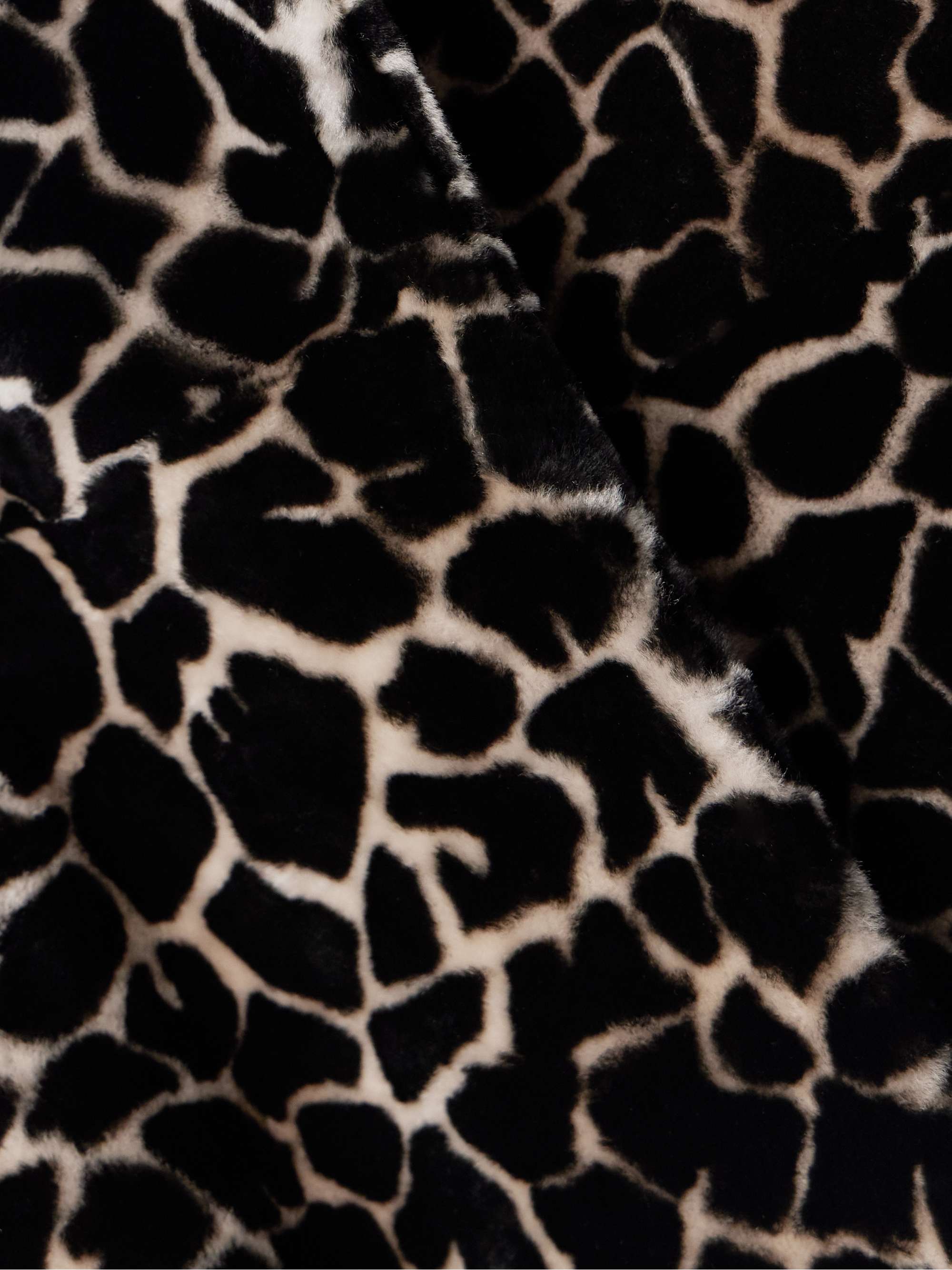 MLP leopard-print shearling coat view