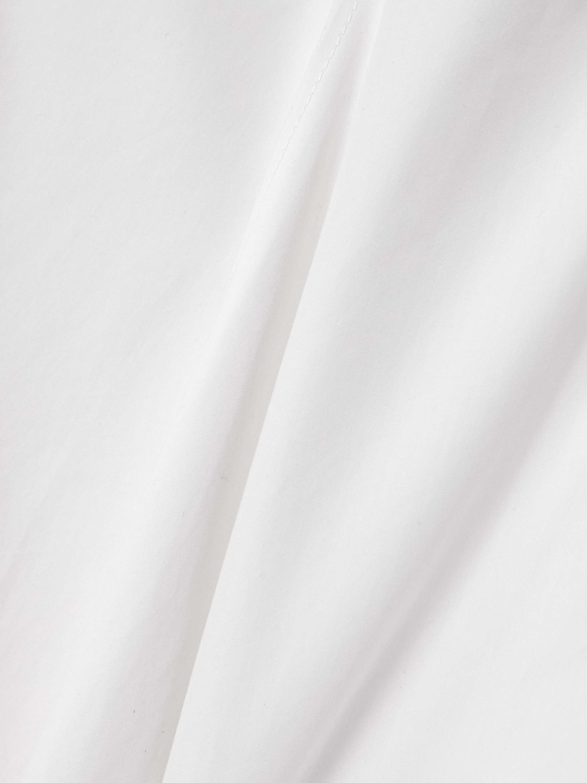 Asymmetric cotton-poplin tank view