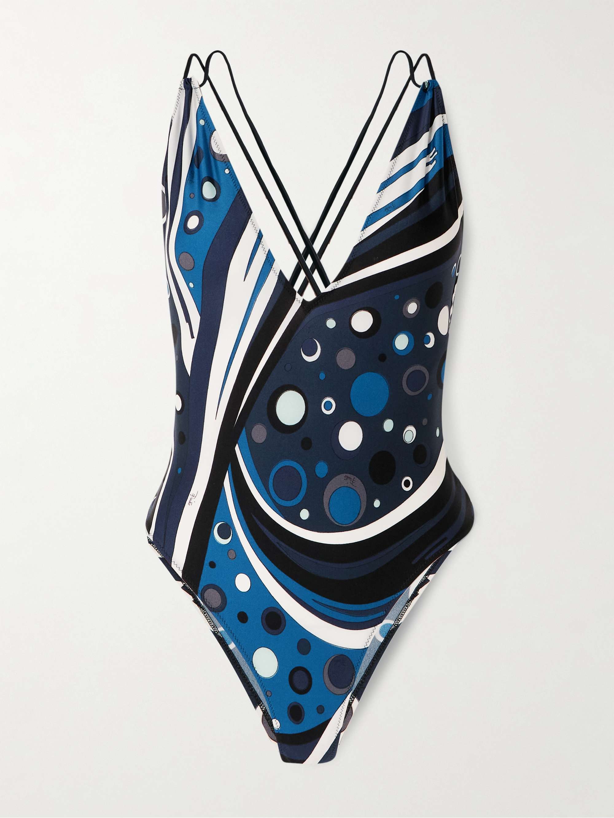 Printed swimsuit view
