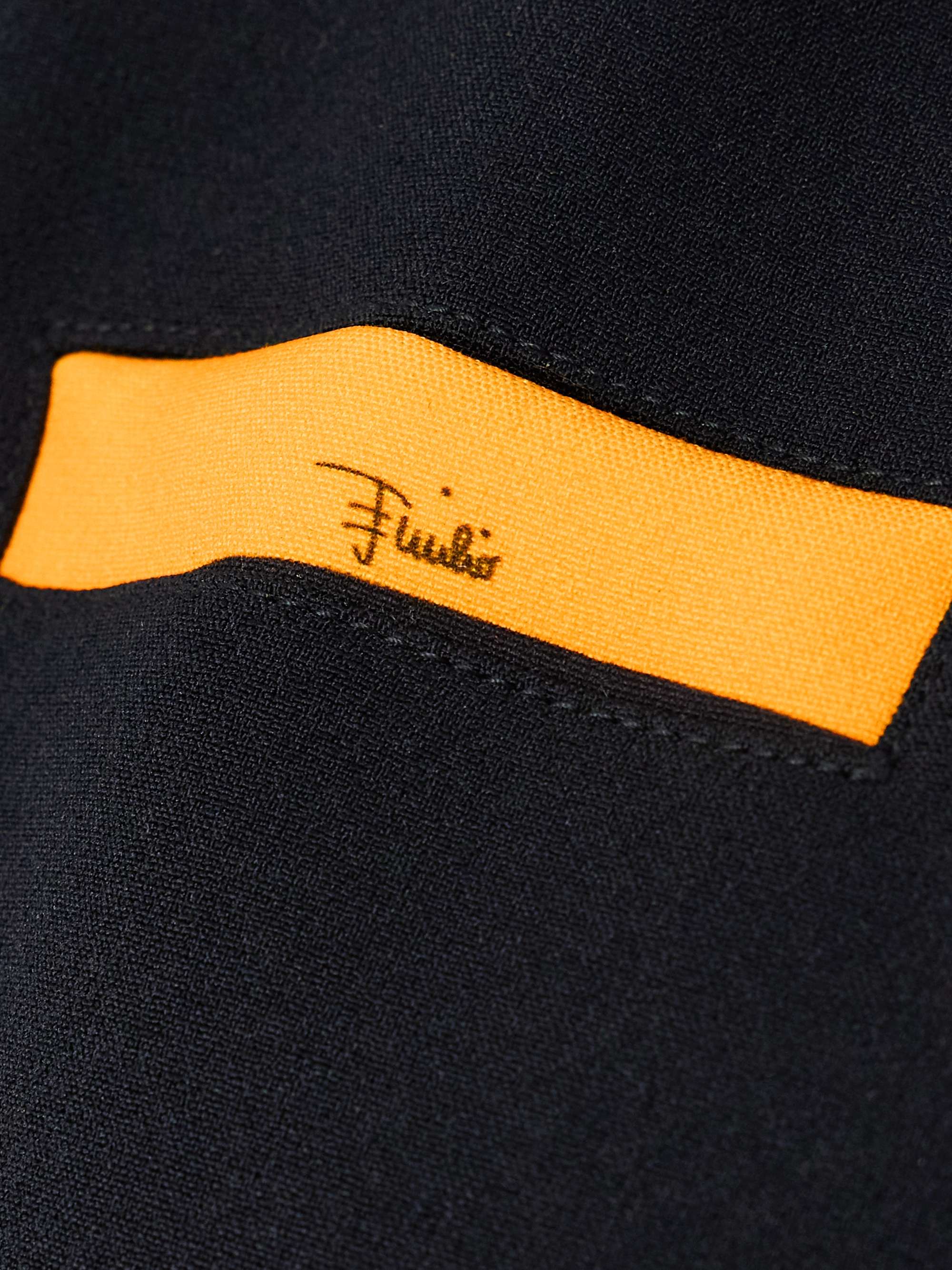 Printed cady jacket view