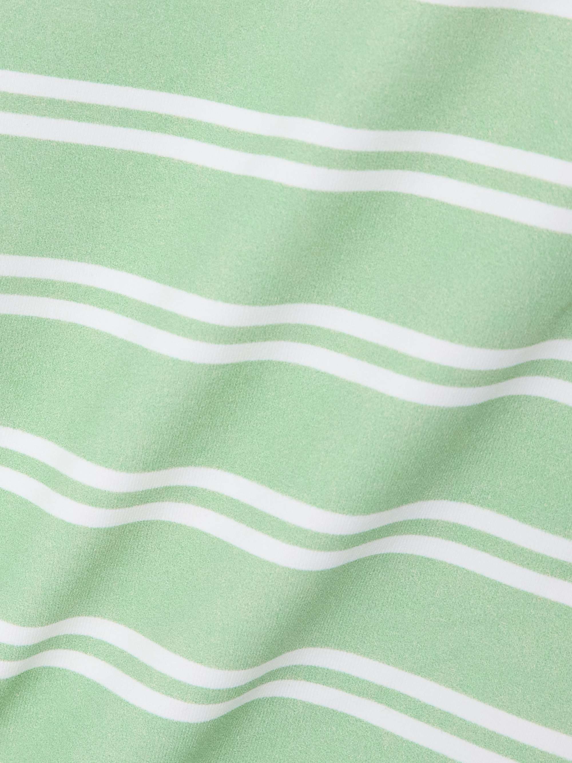 Bianco striped swimsuit view