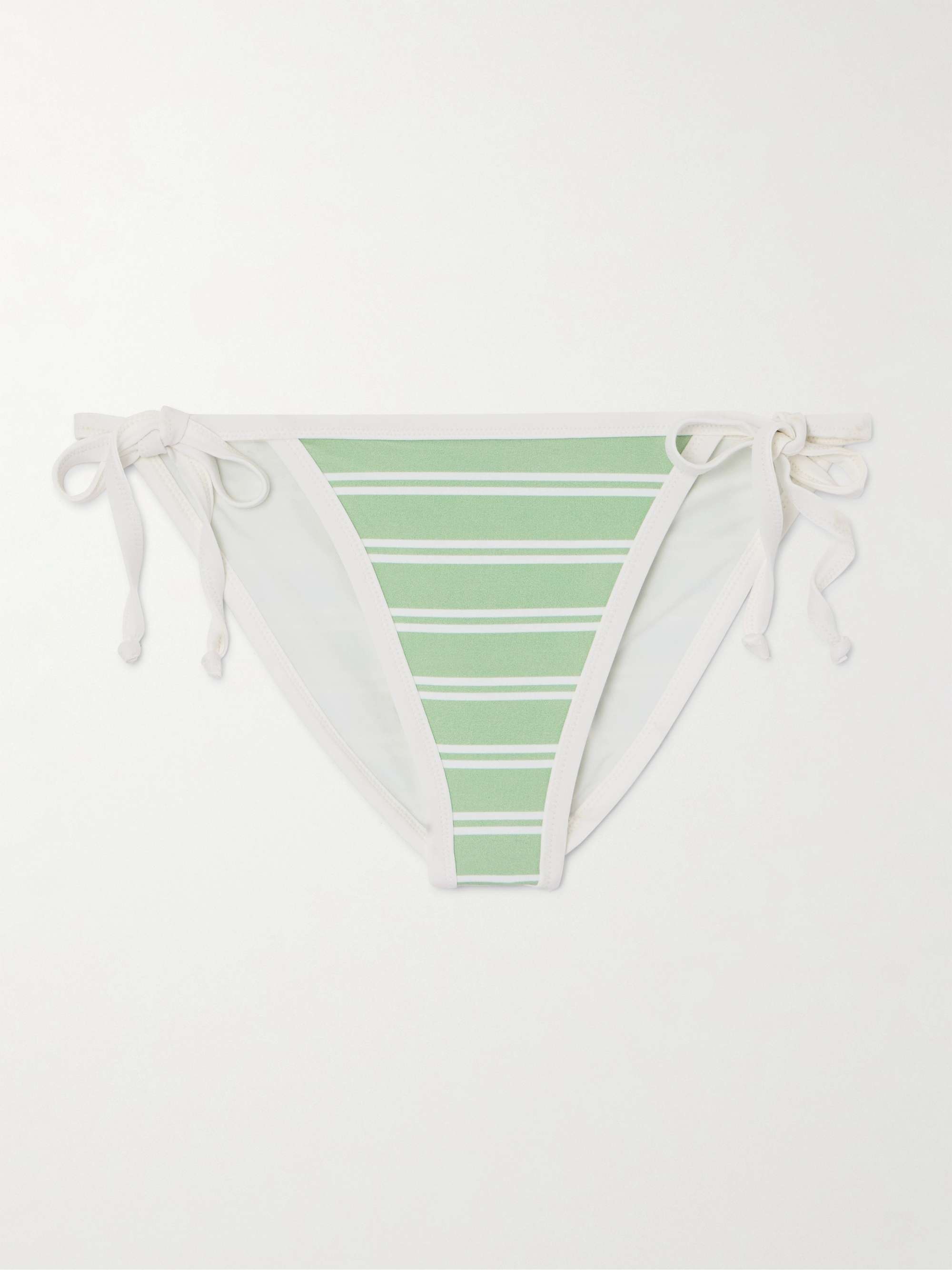 Bianco striped bikini briefs view