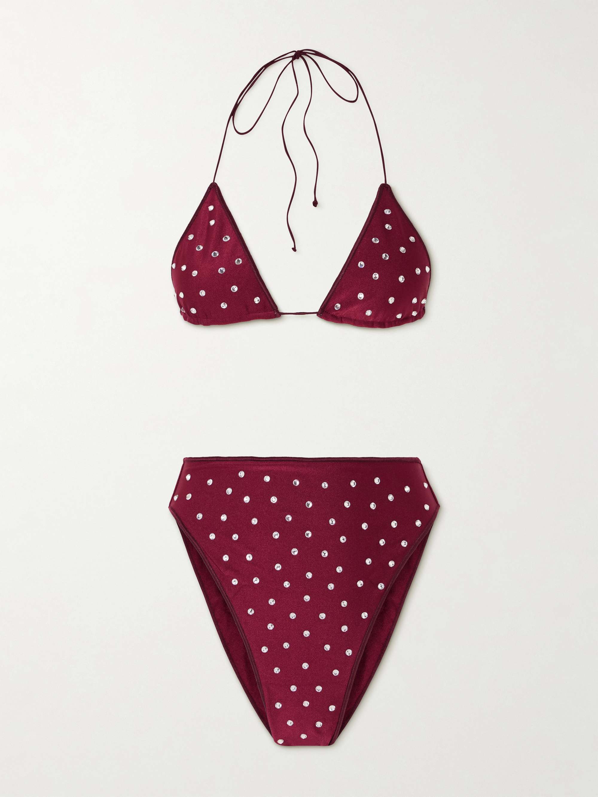 Gem embellished bikini view