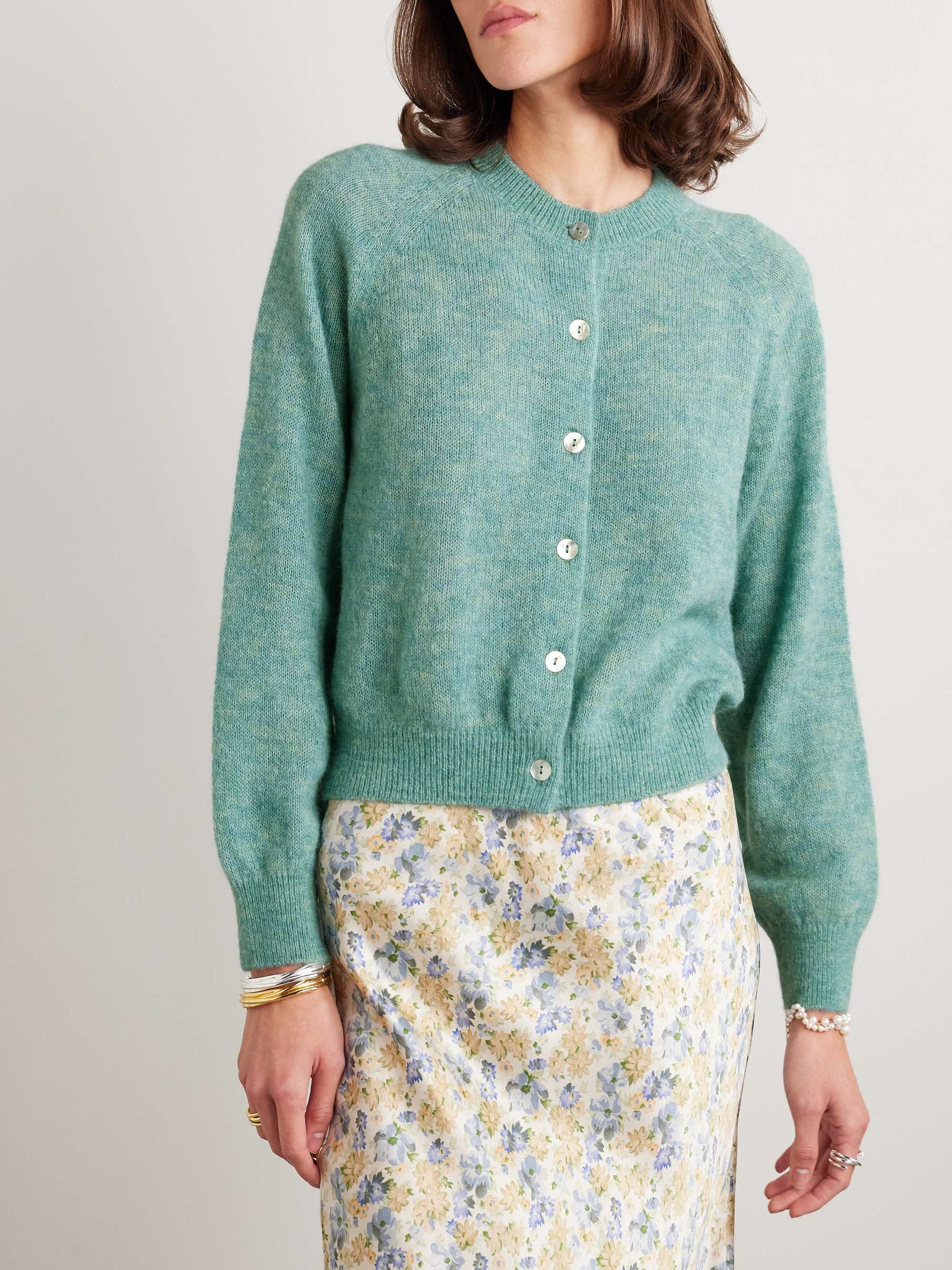 Petra alpaca-blend cardigan view