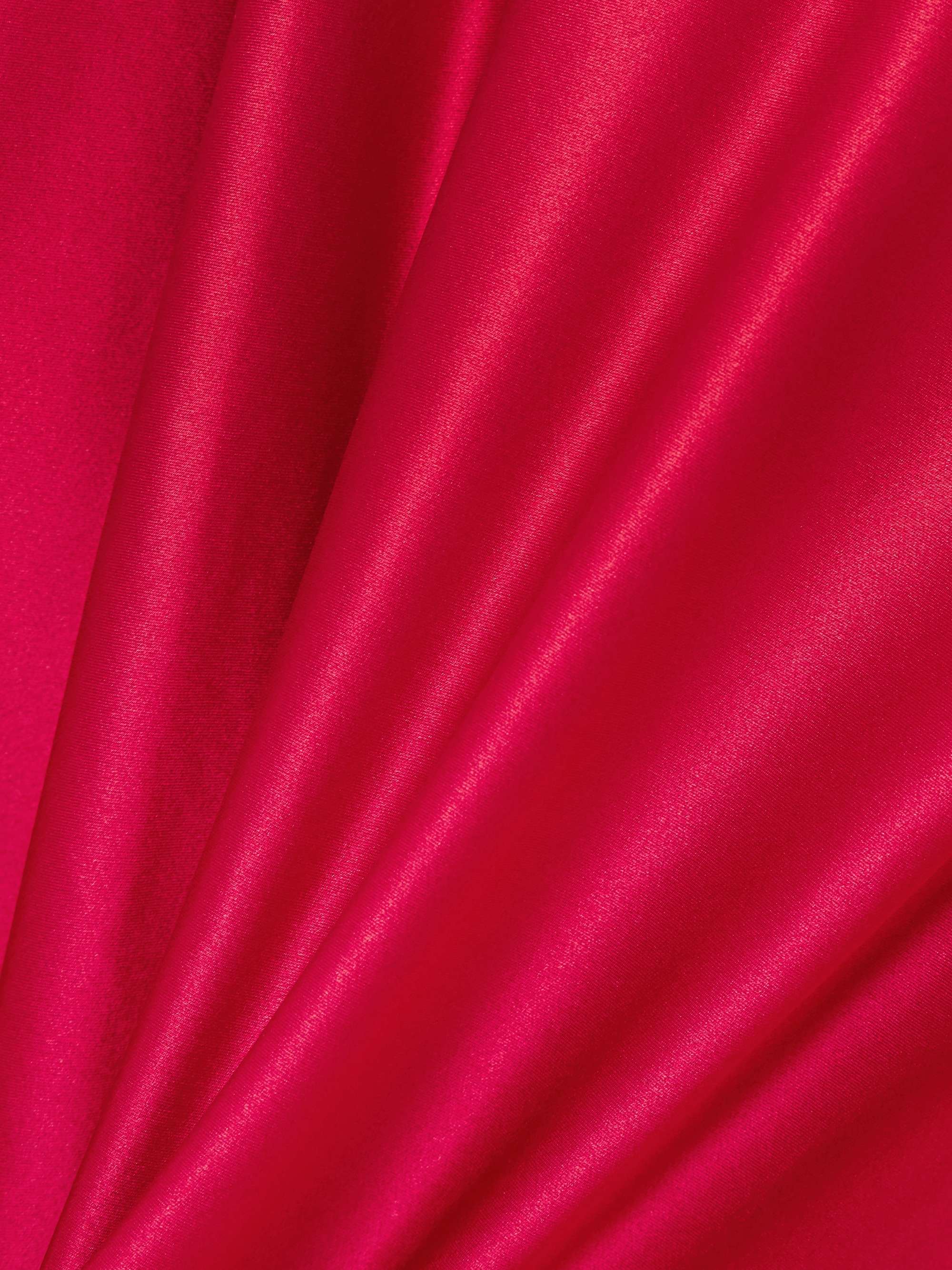 Bliss silk-satin pajama set view