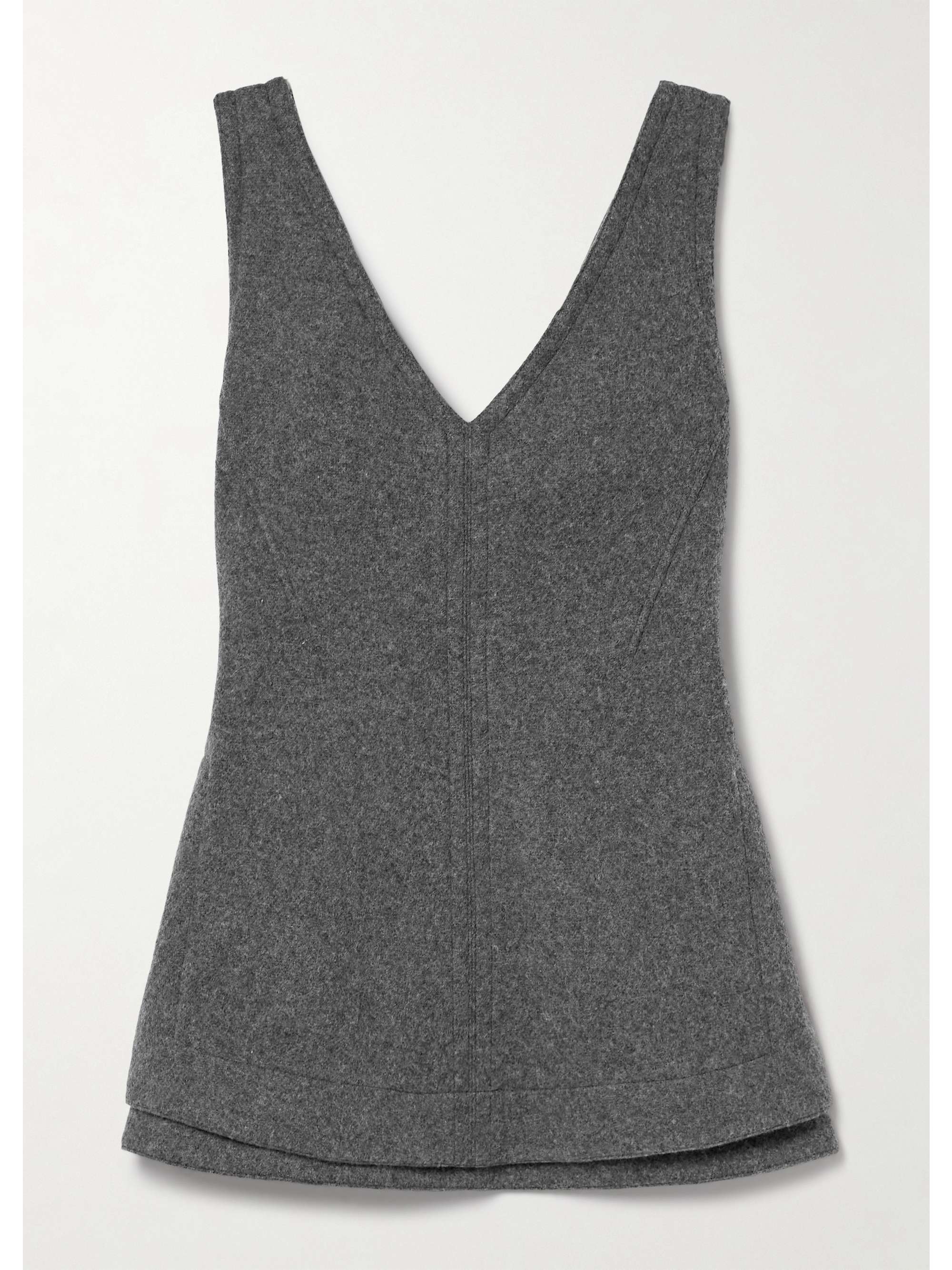 Winona paneled felt top view