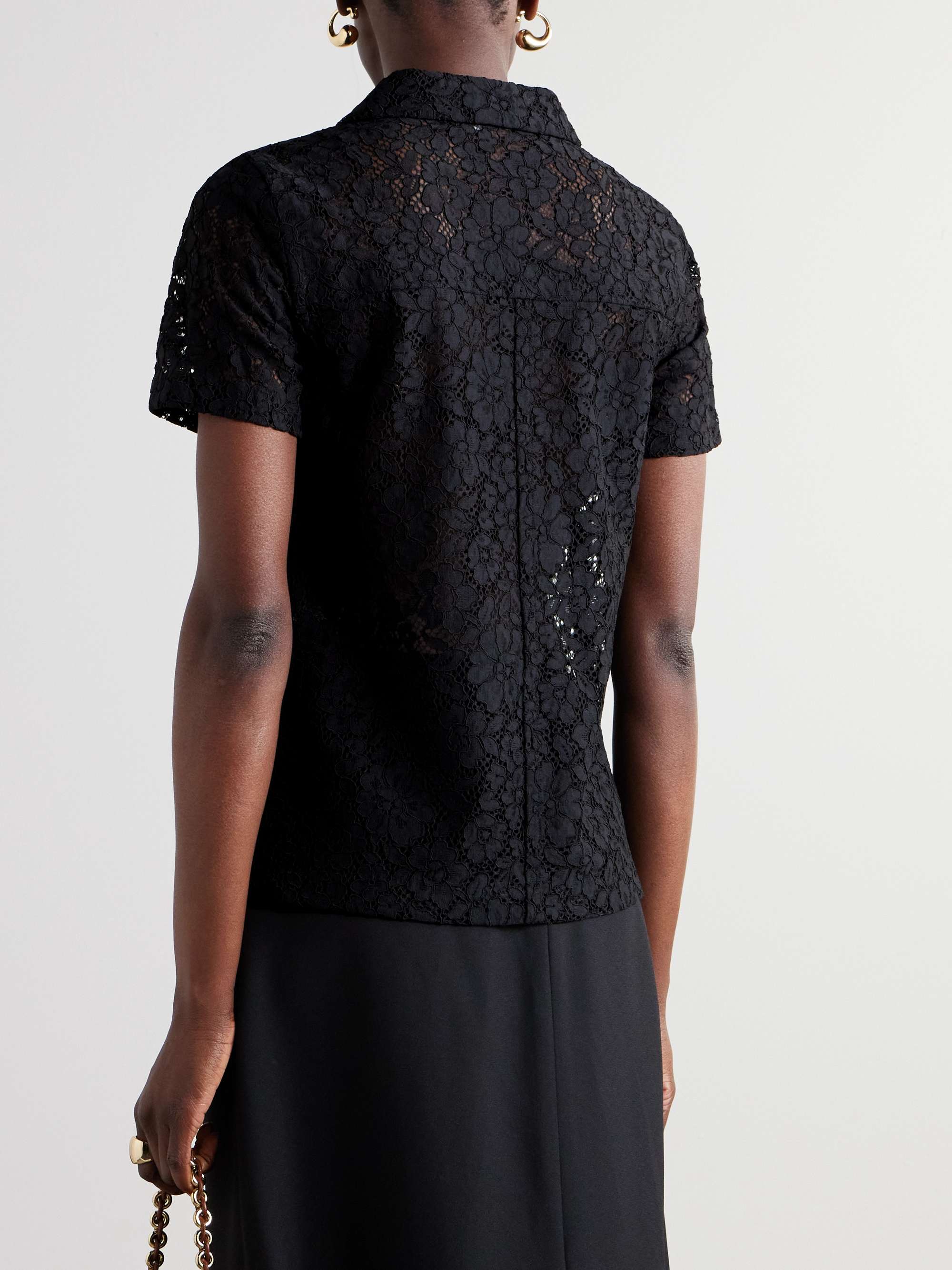 Kennedy corded lace top view