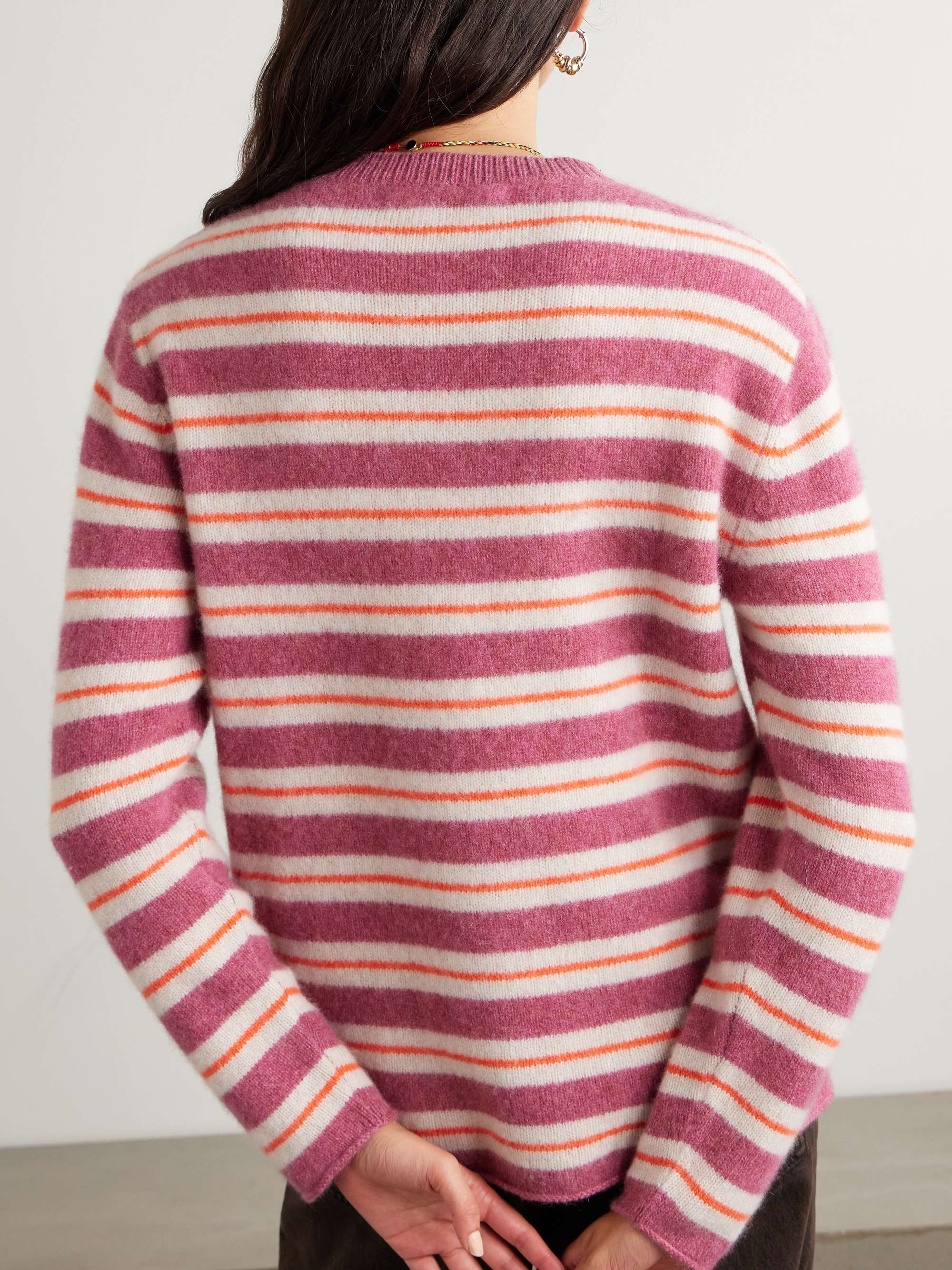 Sinful striped cashmere sweater view