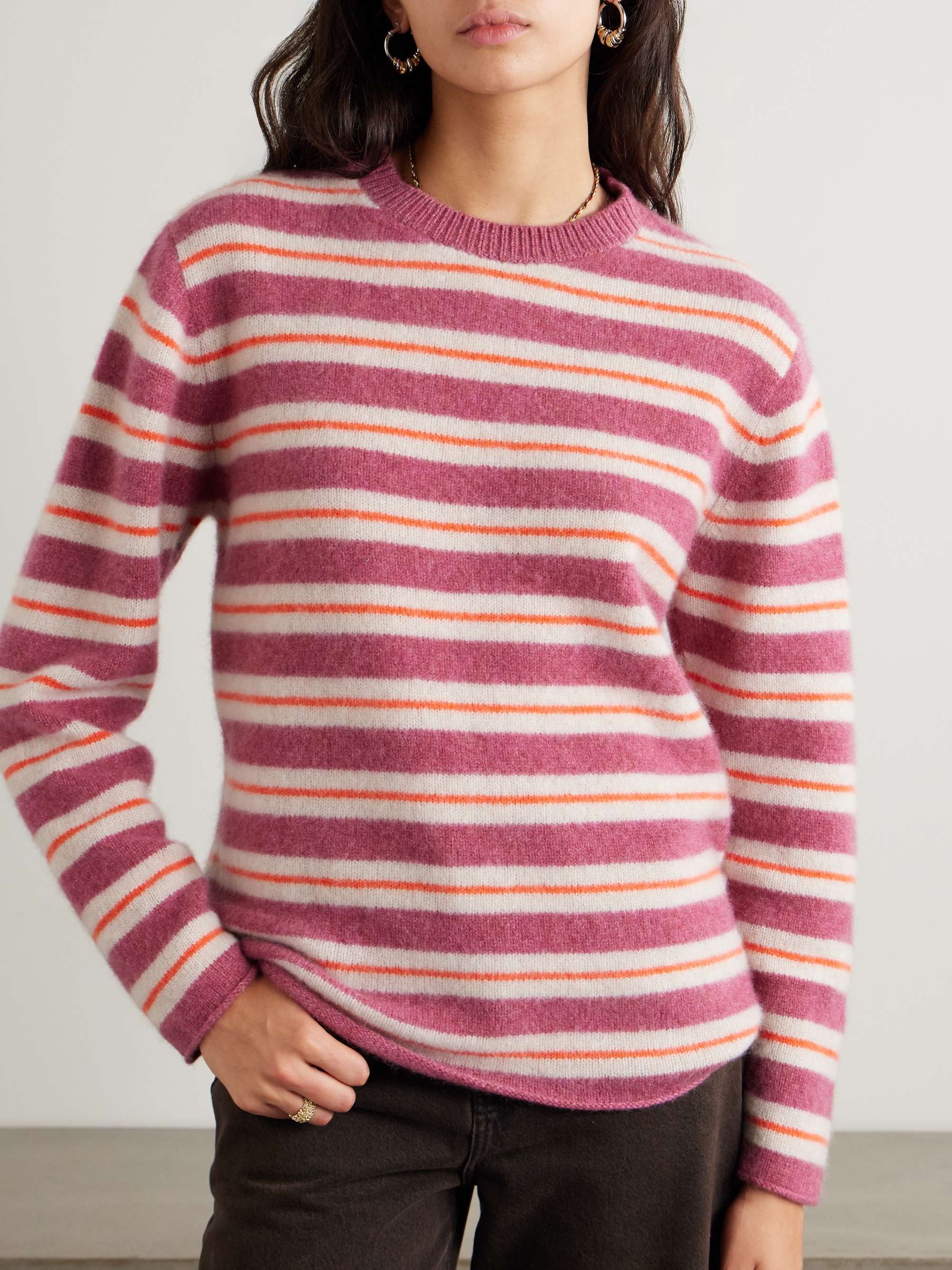 Sinful striped cashmere sweater view