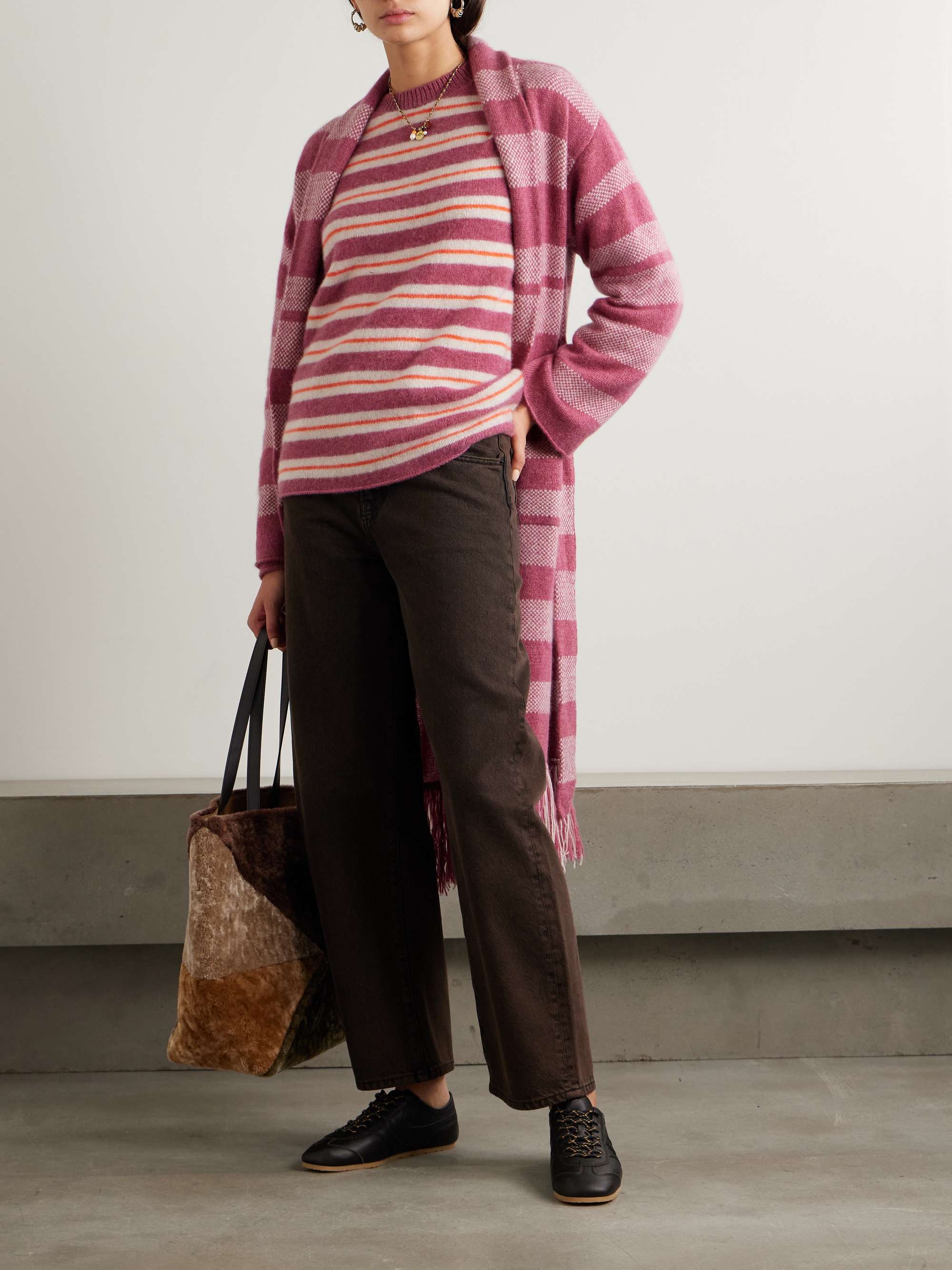 Sinful striped cashmere sweater view