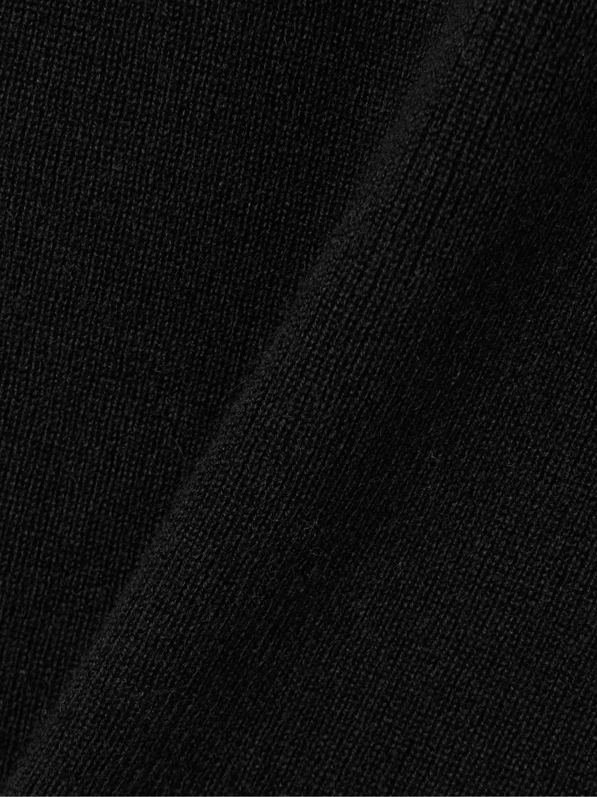 Delicash cashmere and silk-blend turtleneck sweater view