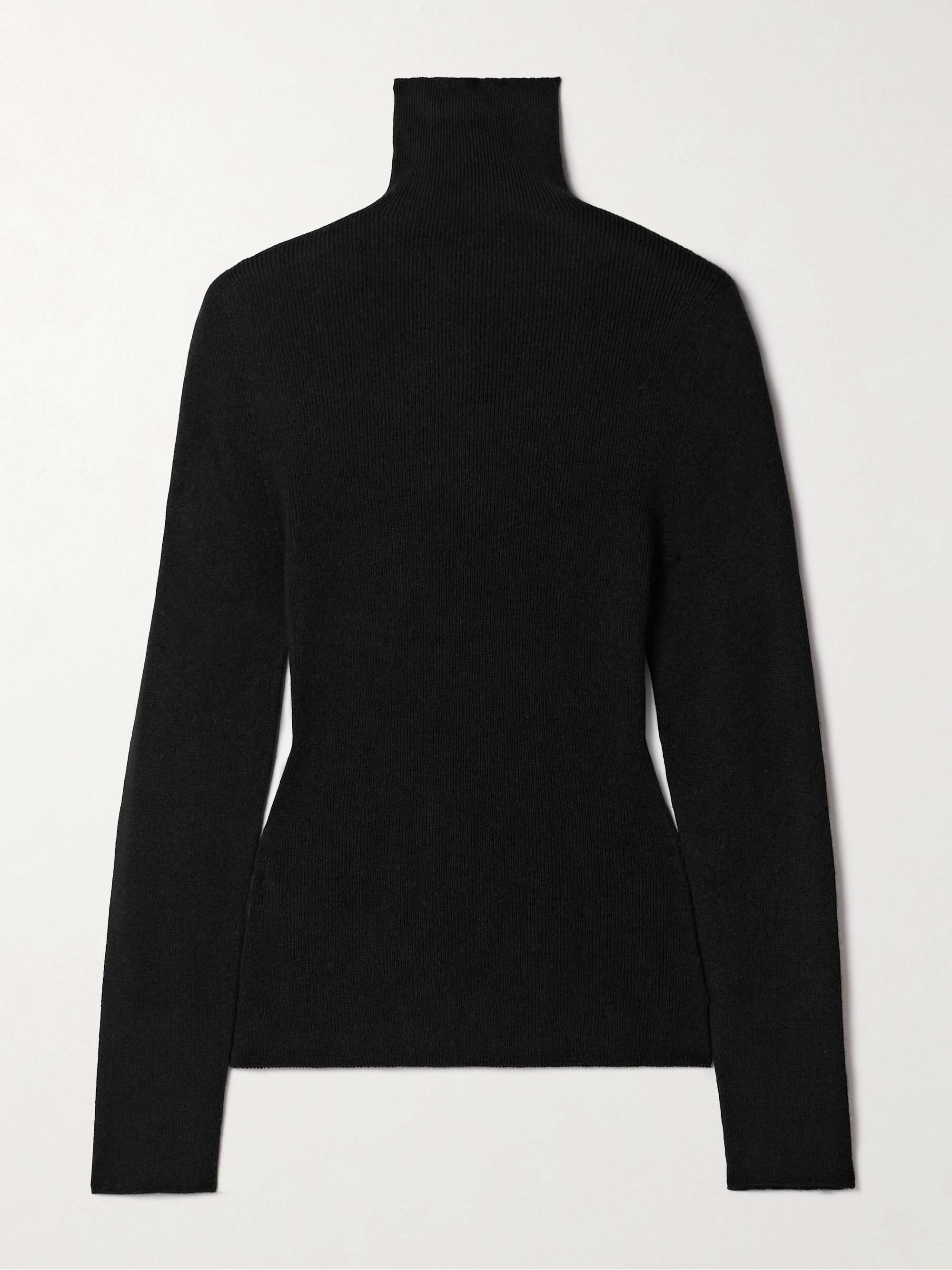 Delicash cashmere and silk-blend turtleneck sweater view