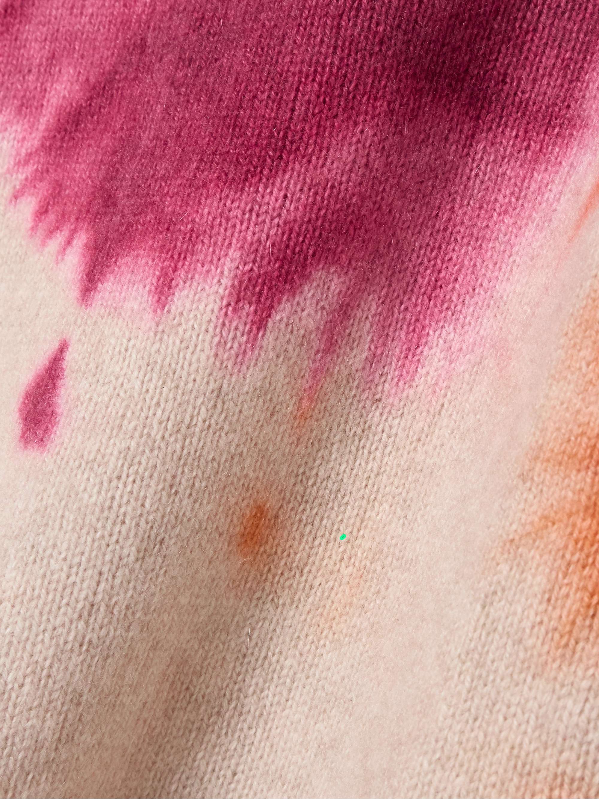 Rorschach Malibu tie-dyed cashmere sweater view