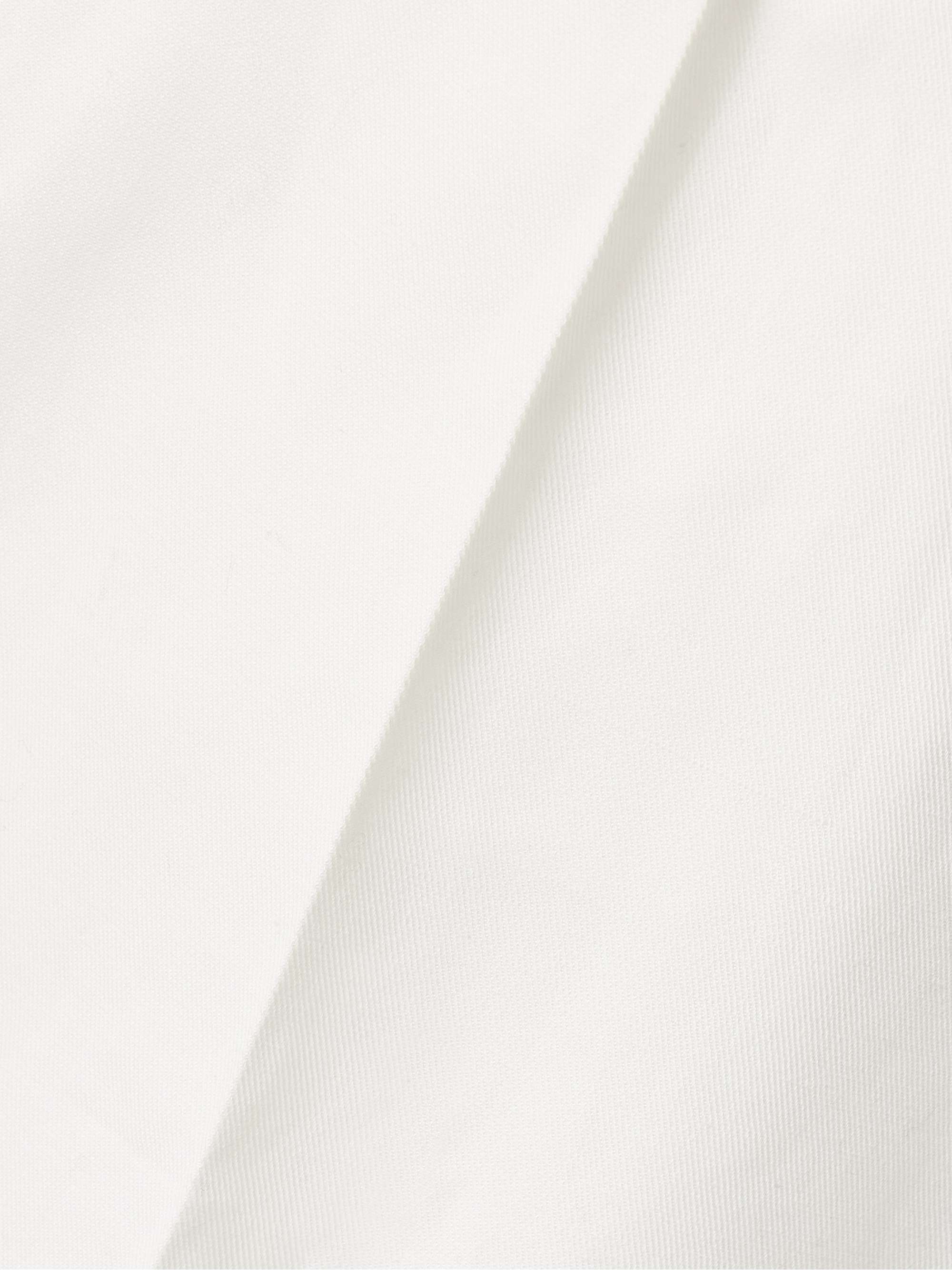 Everest pleated cotton-twill straight-leg pants view