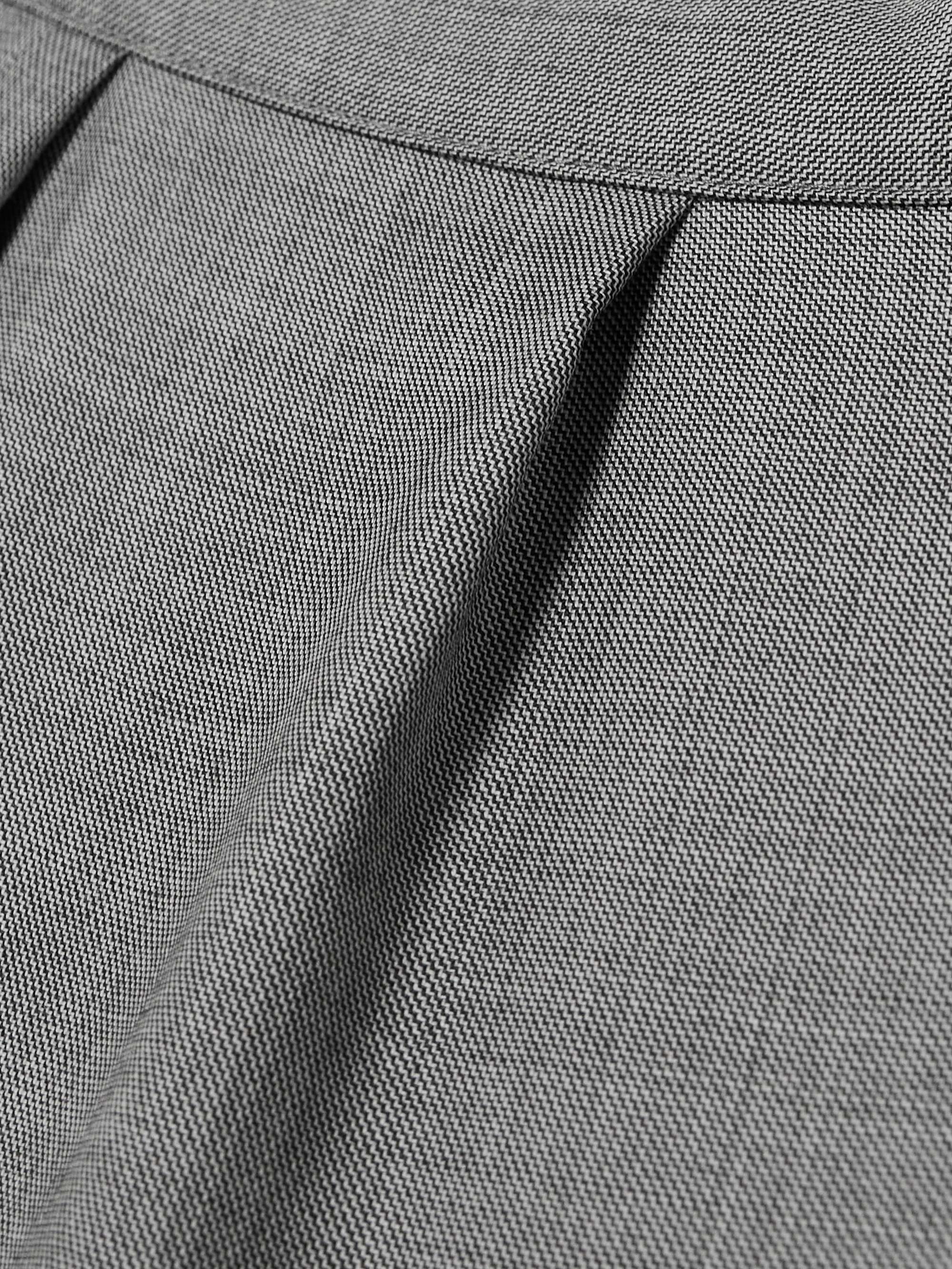 Cove wool-twill straight-leg pants view