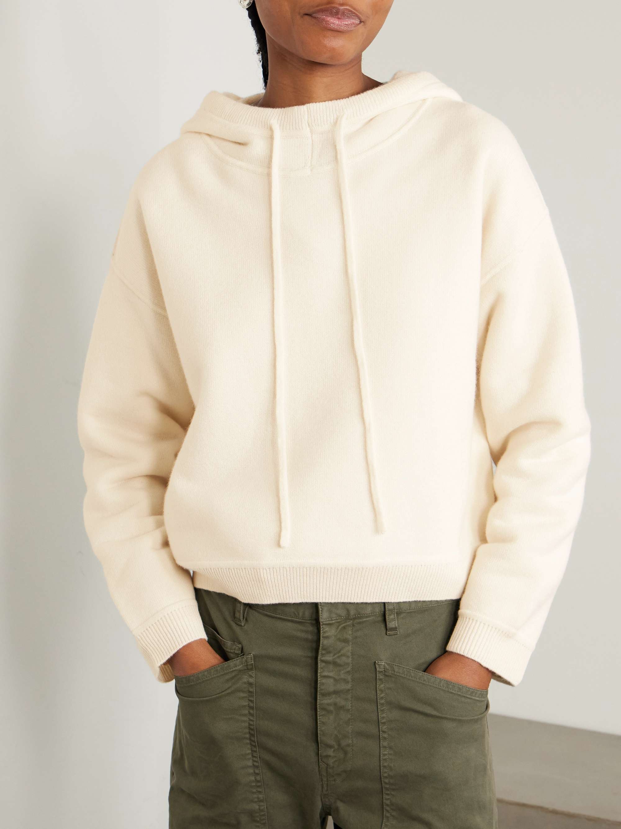Sarla cashmere hoodie view