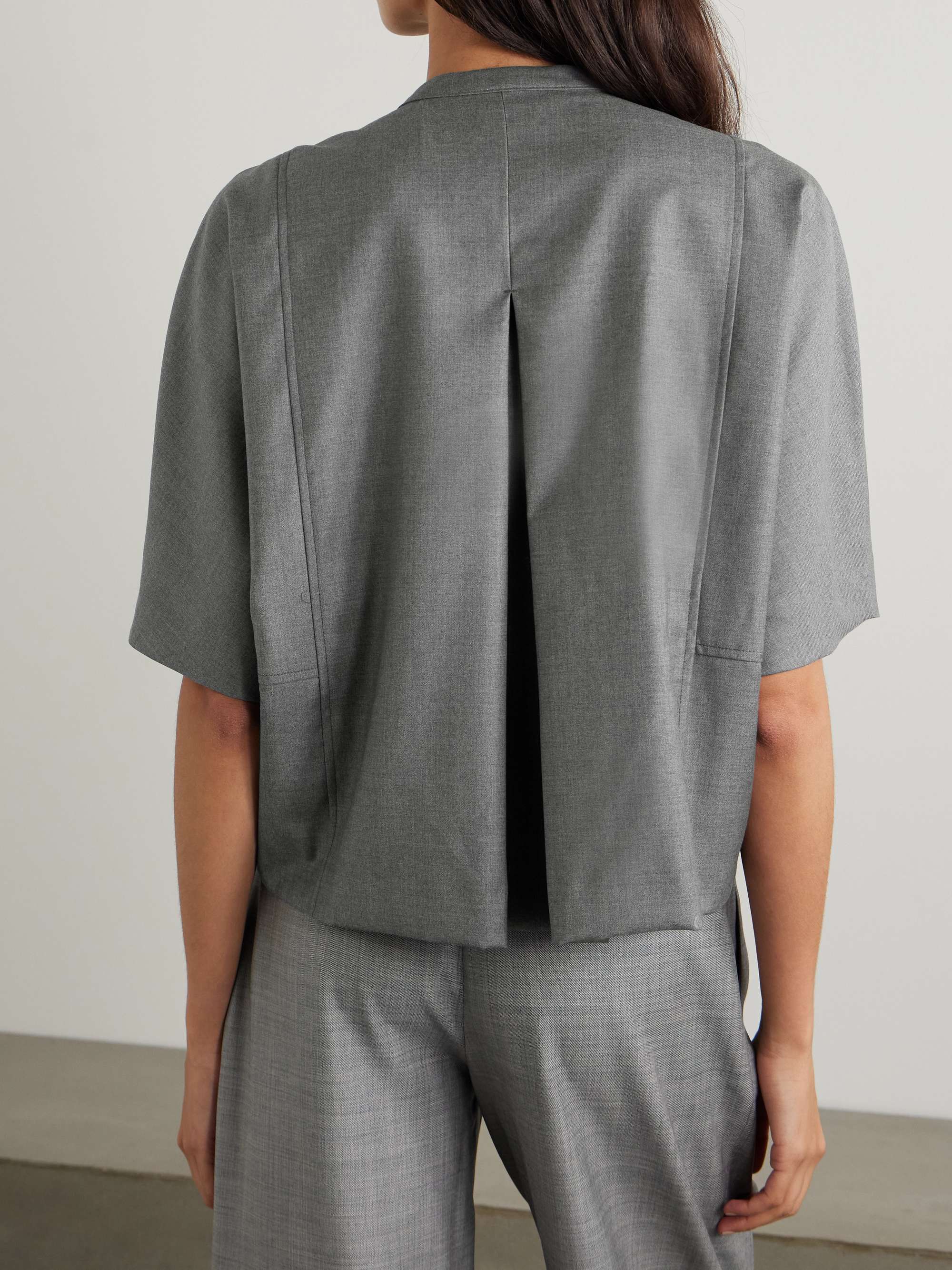 Aylin wool shirt view