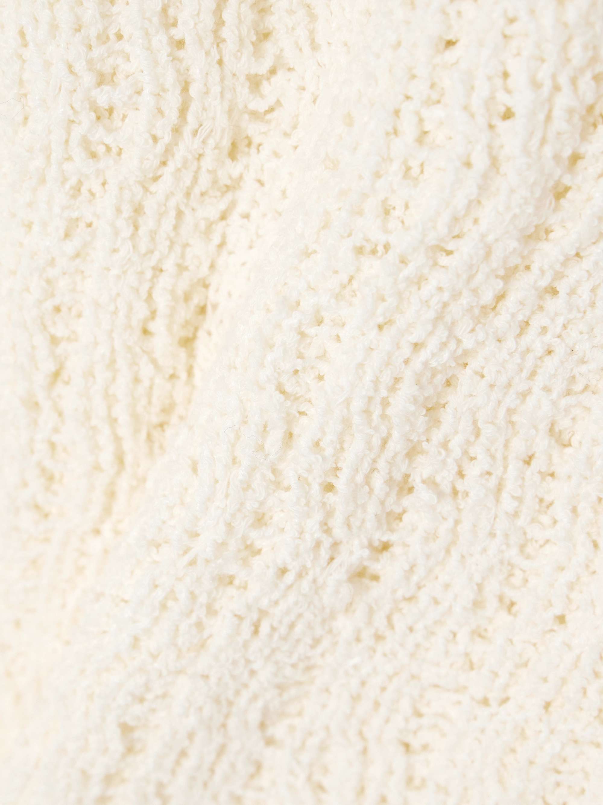 Aisala open-knit cotton-blend chenille dress view