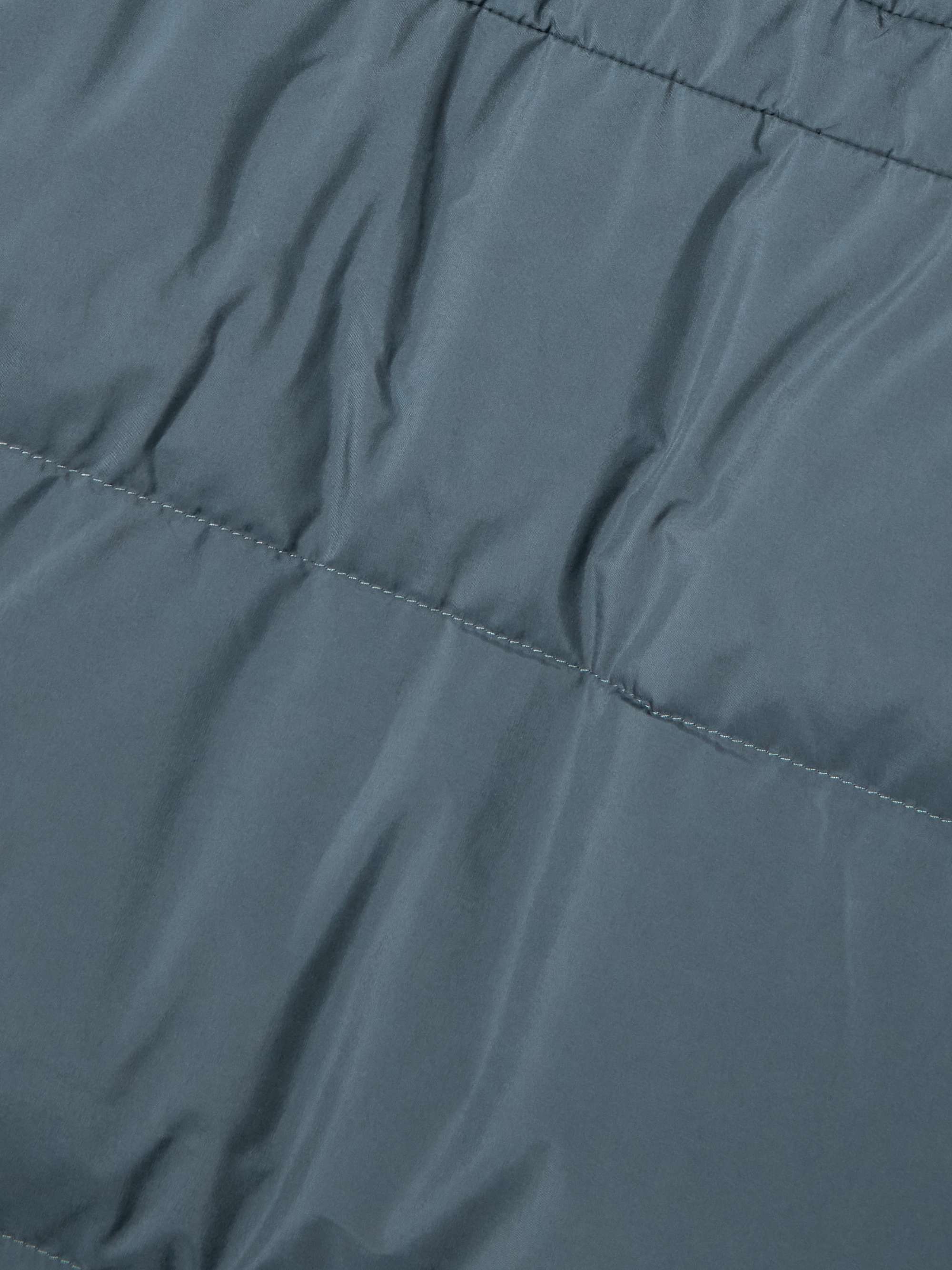 Wunder Puff Long hooded quilted recycled-SoftMatte™ down jacket view