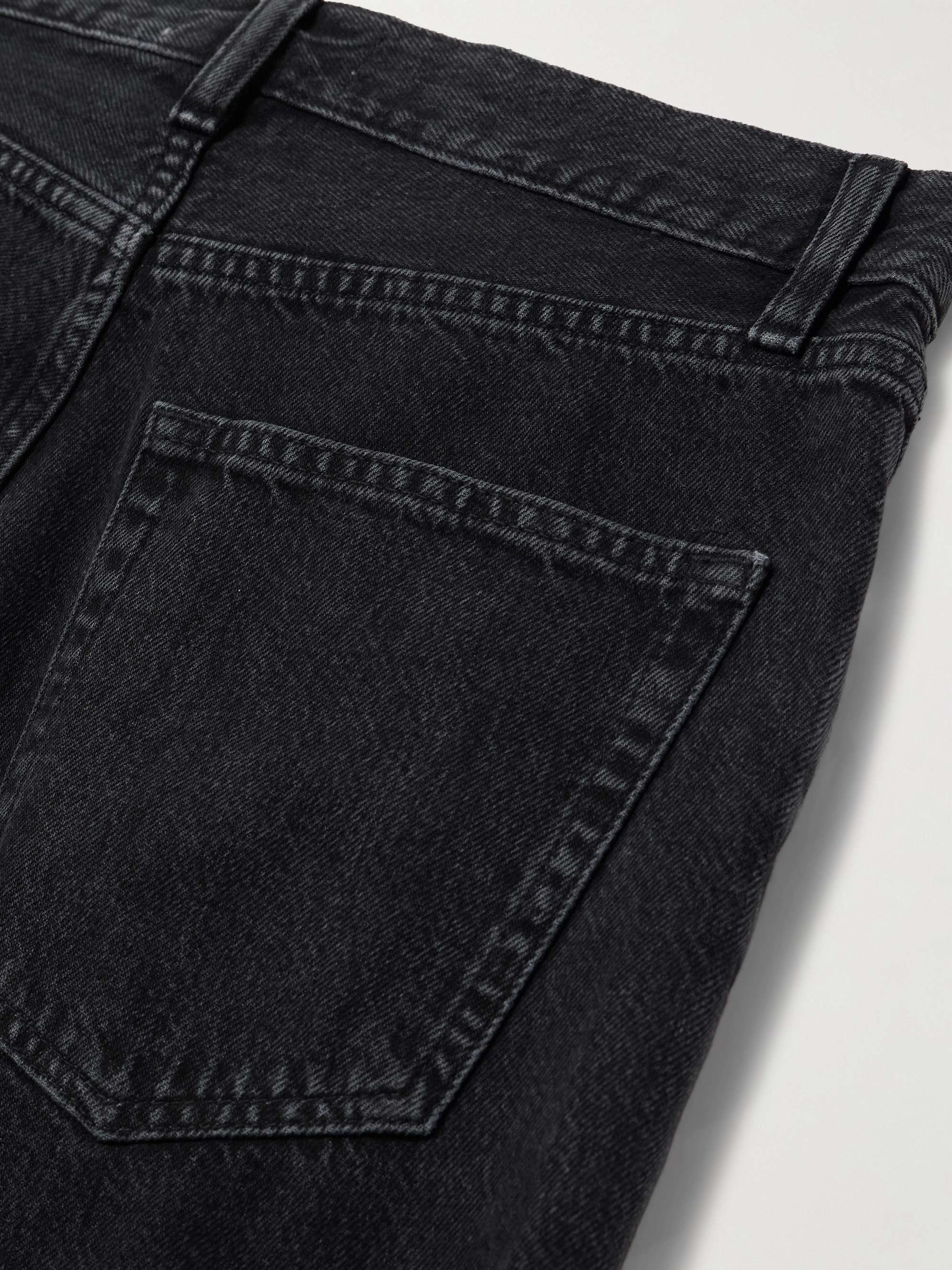 The Vertical high-rise bootcut jeans view