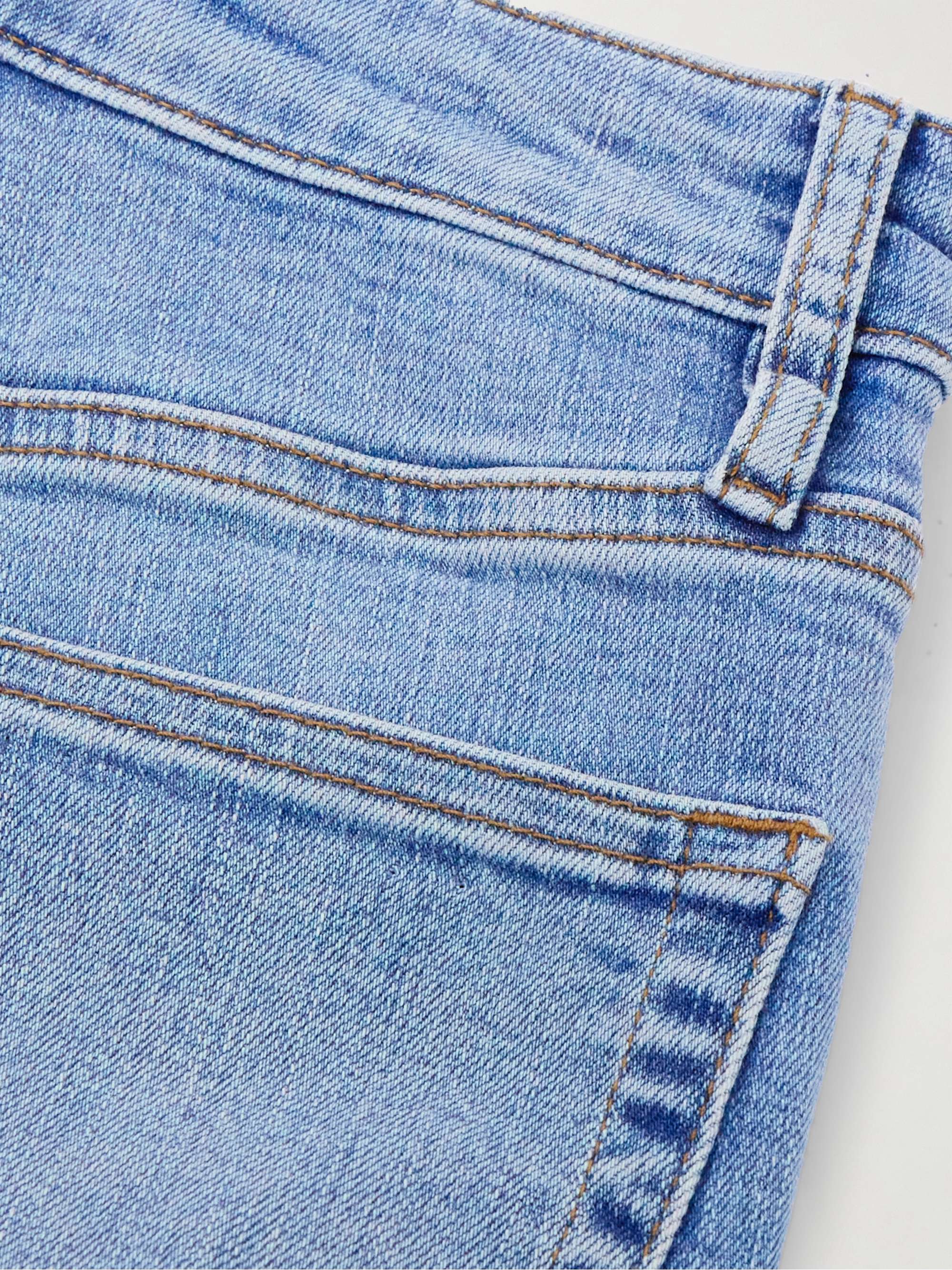The Pencil cropped high-rise skinny jeans view