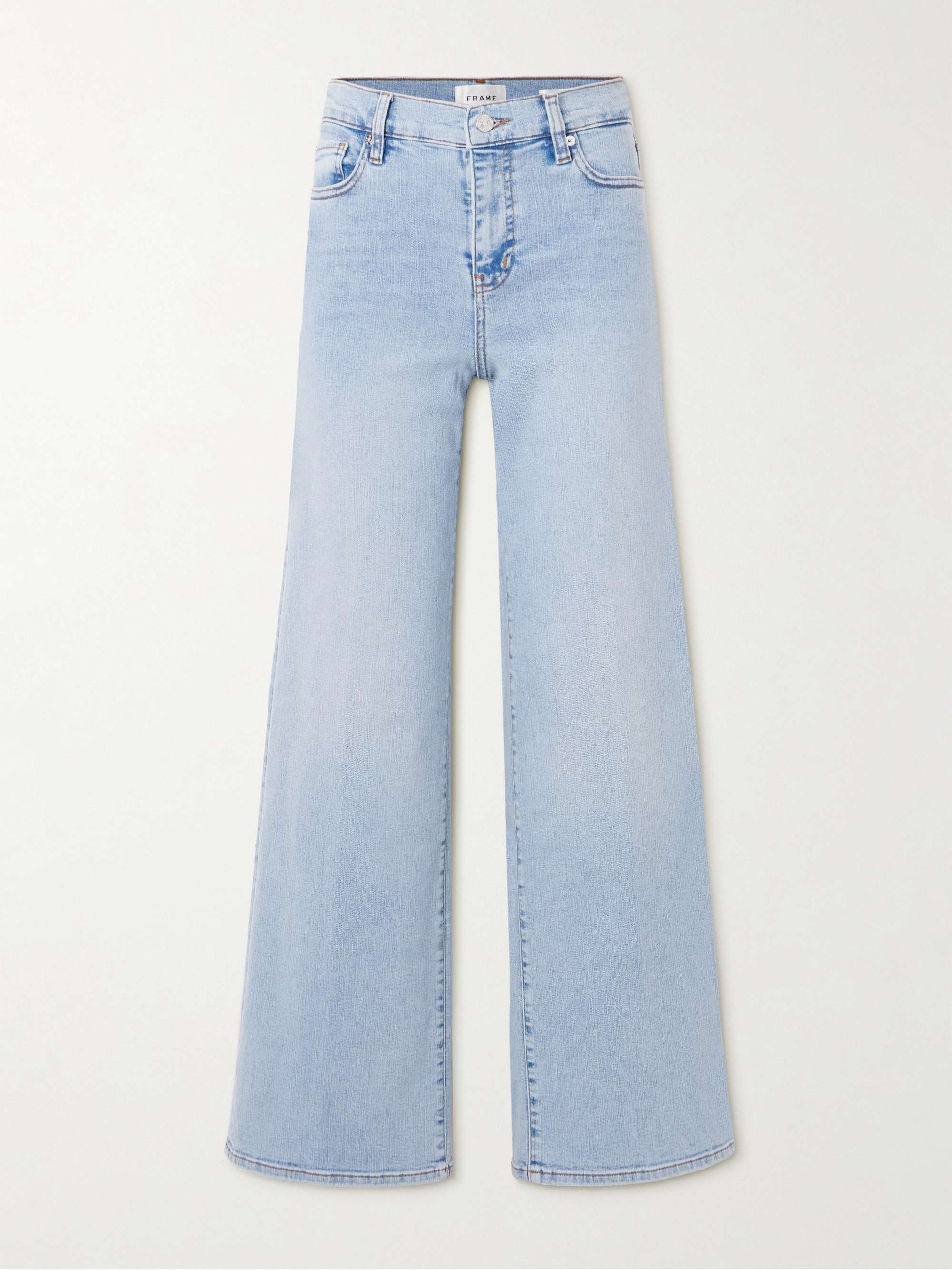 Le Slim Palazzo straight-leg jeans view