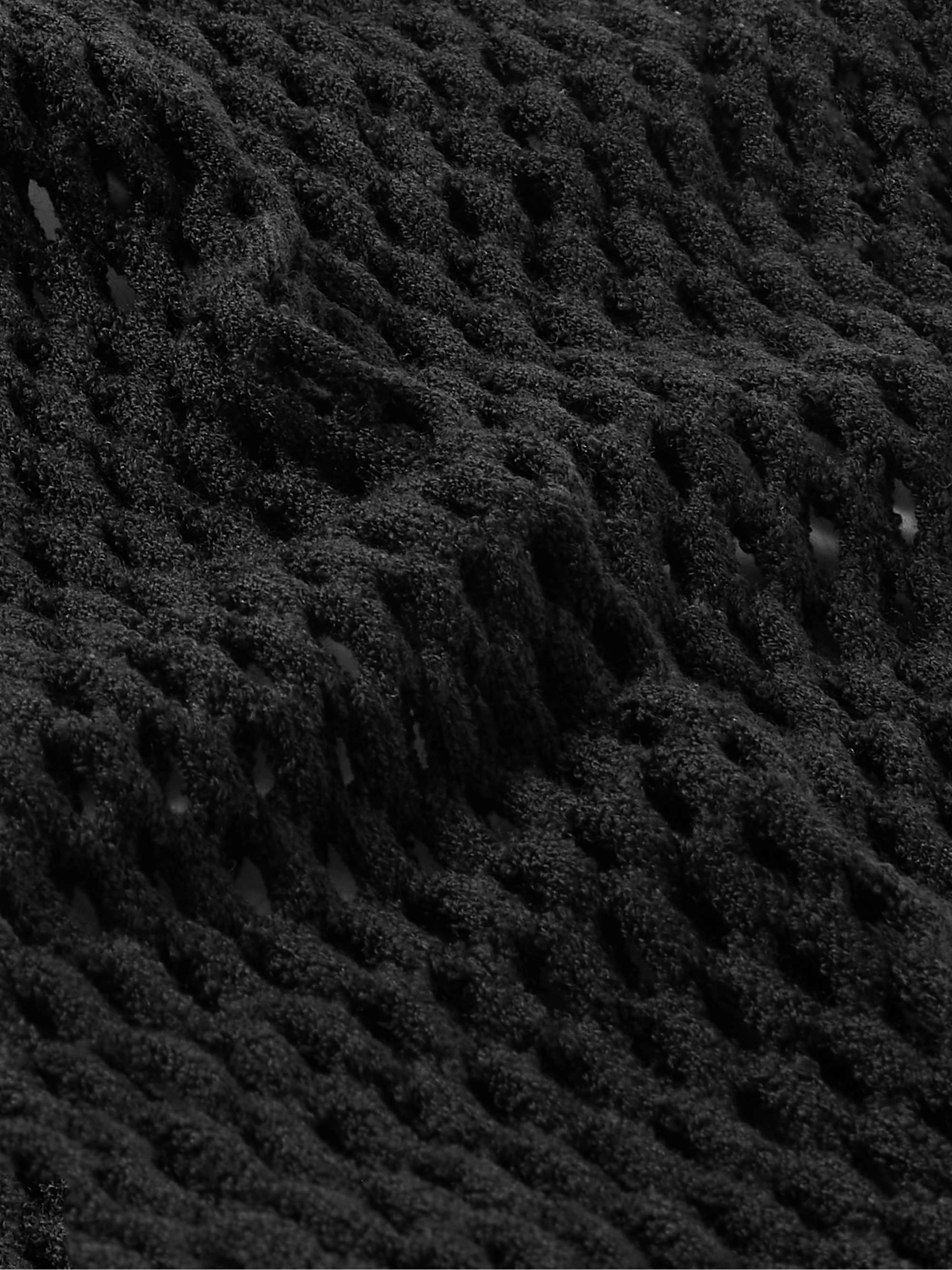 + RHW wool-blend fishnet tights view
