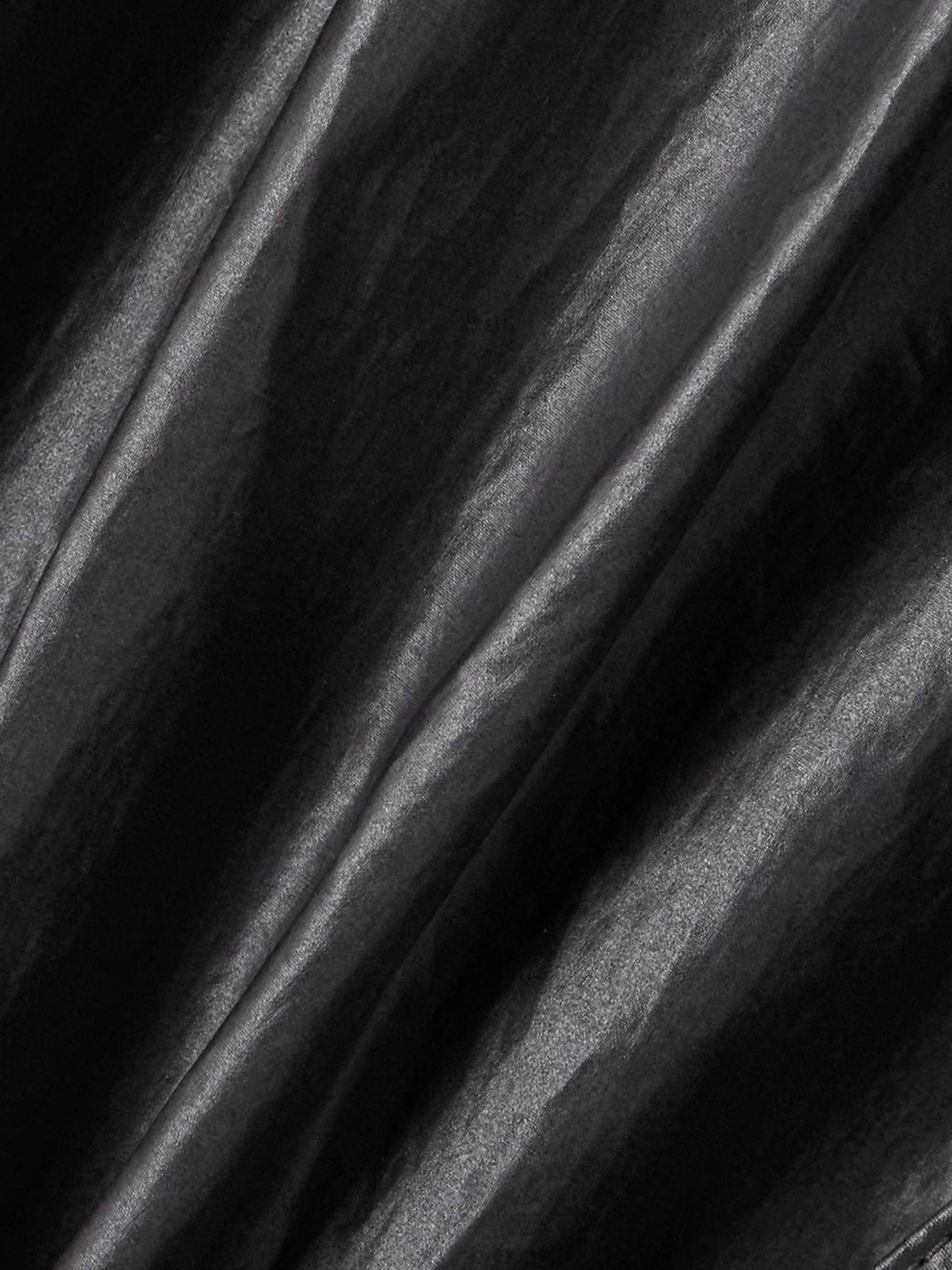 Belted coated-organic cotton trench coat view
