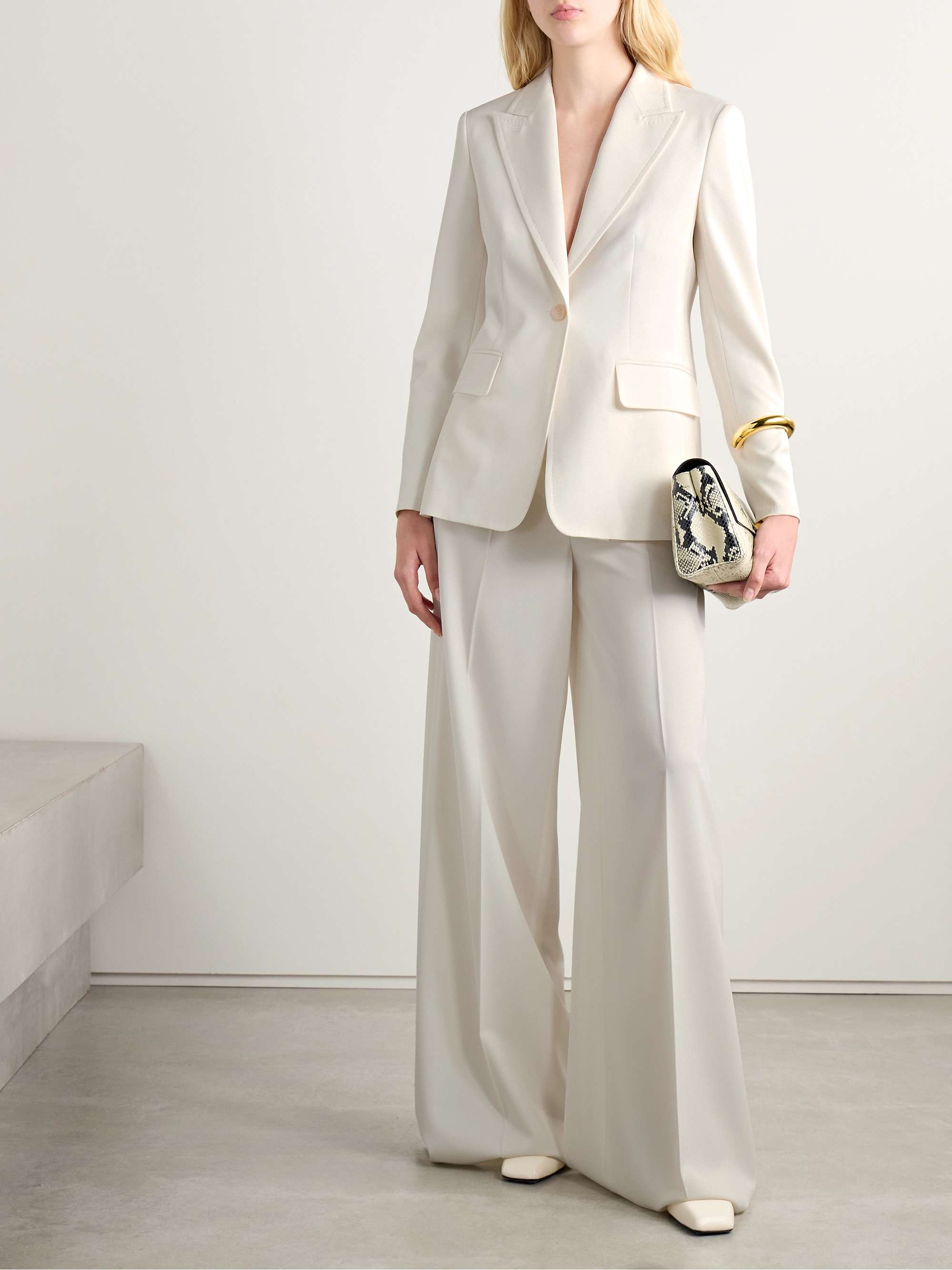 Palchi wool-twill blazer view