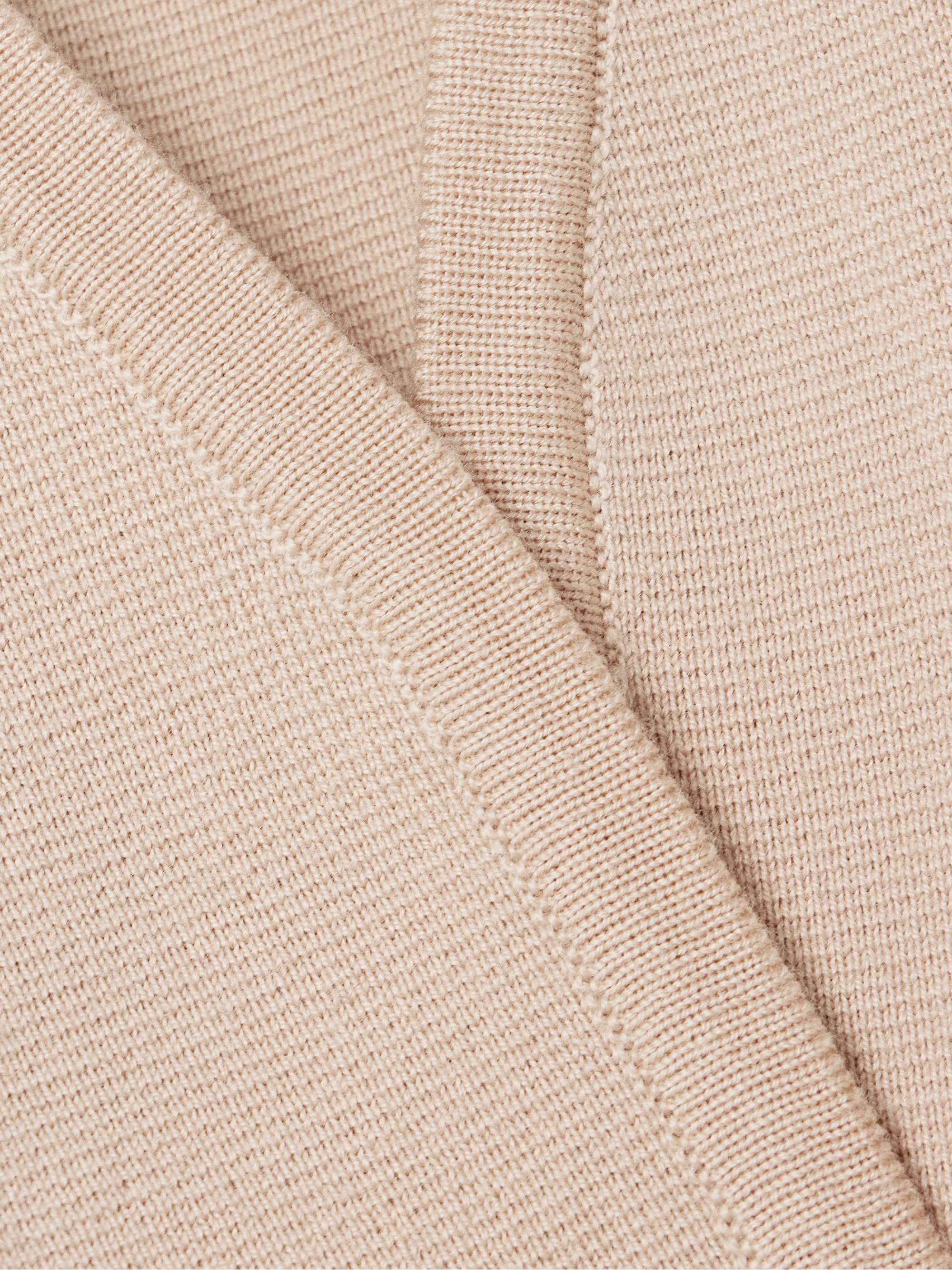 Tiberio belted wool cardigan view