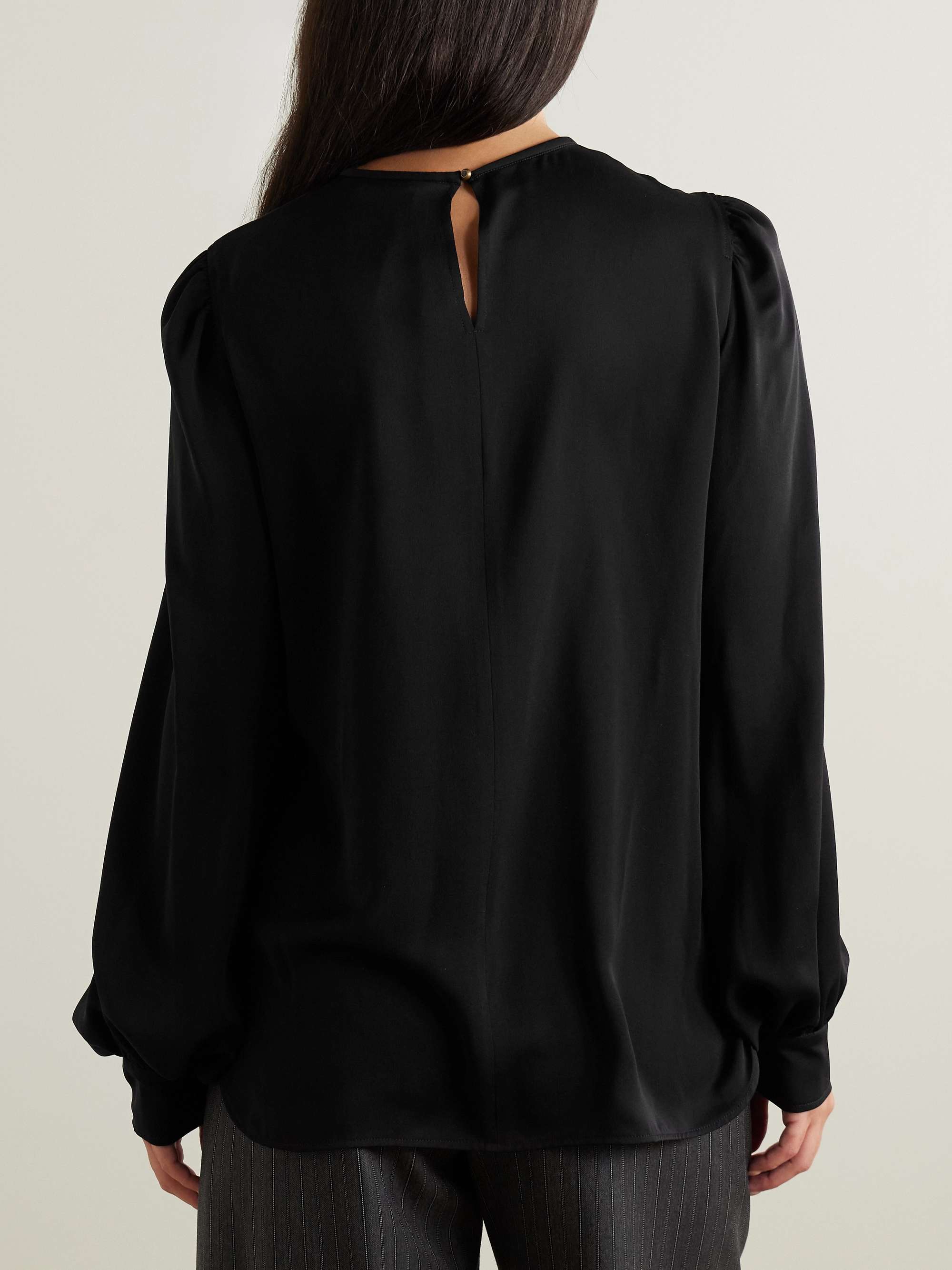 Robinia silk blouse view
