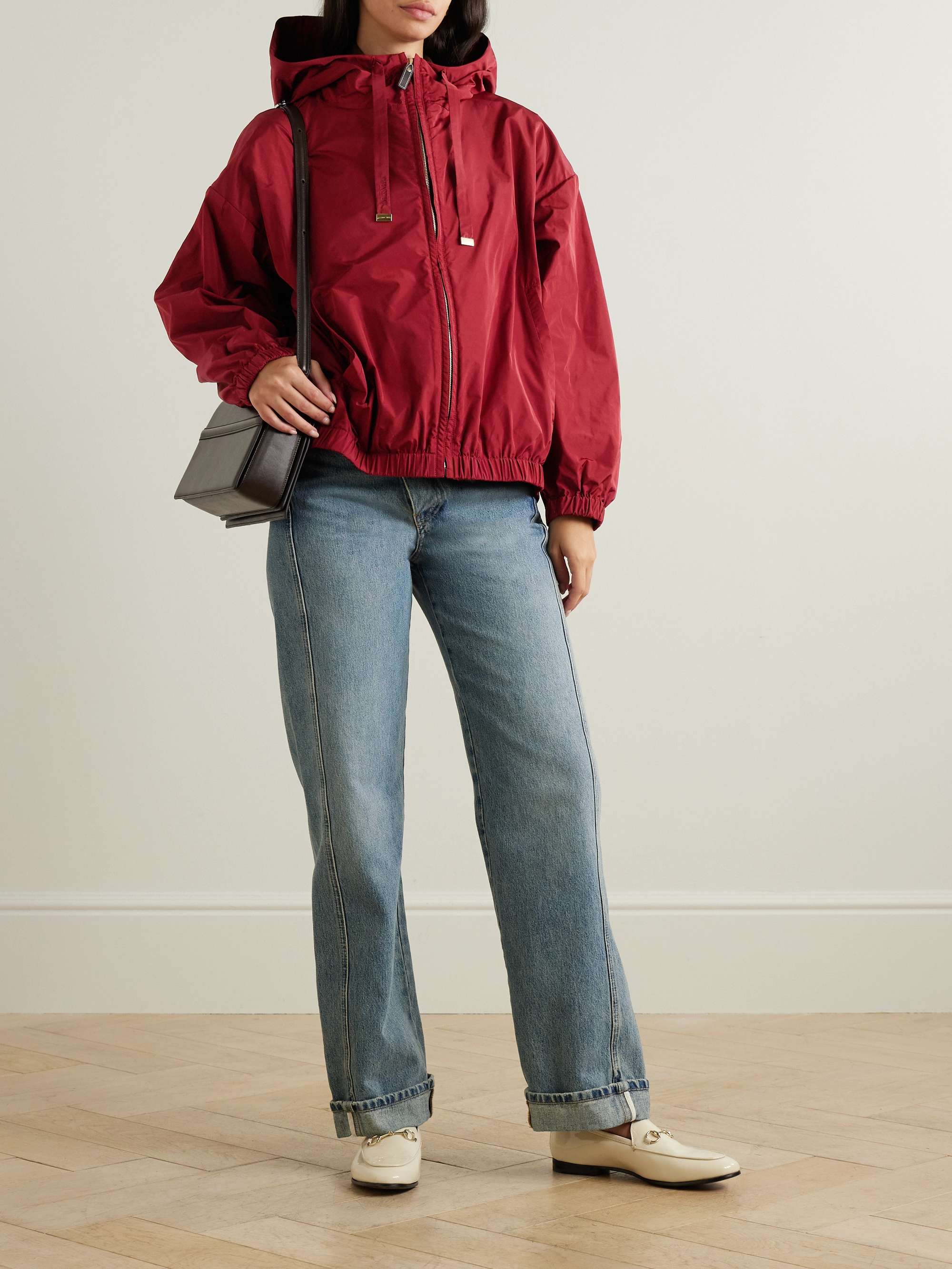 The Cube hooded shell jacket view