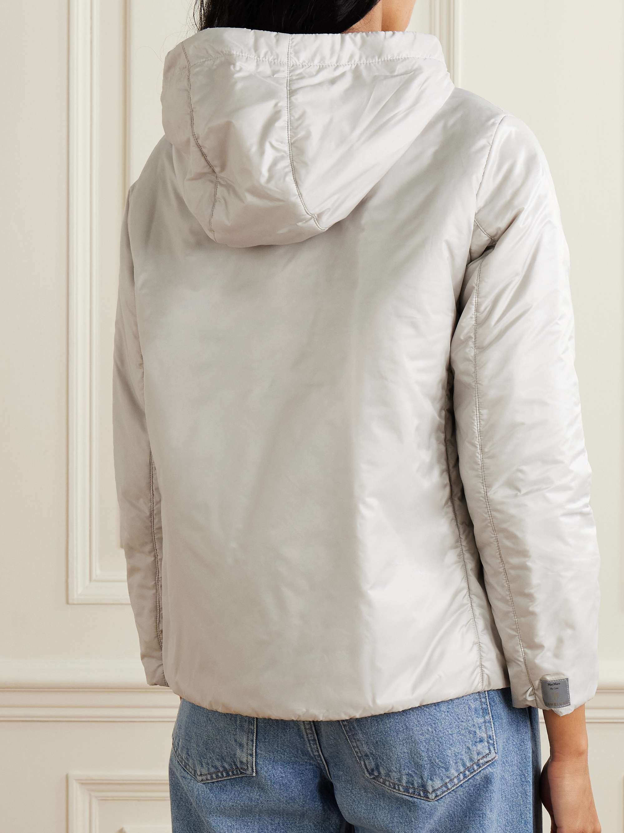 The Cube hooded padded shell jacket view