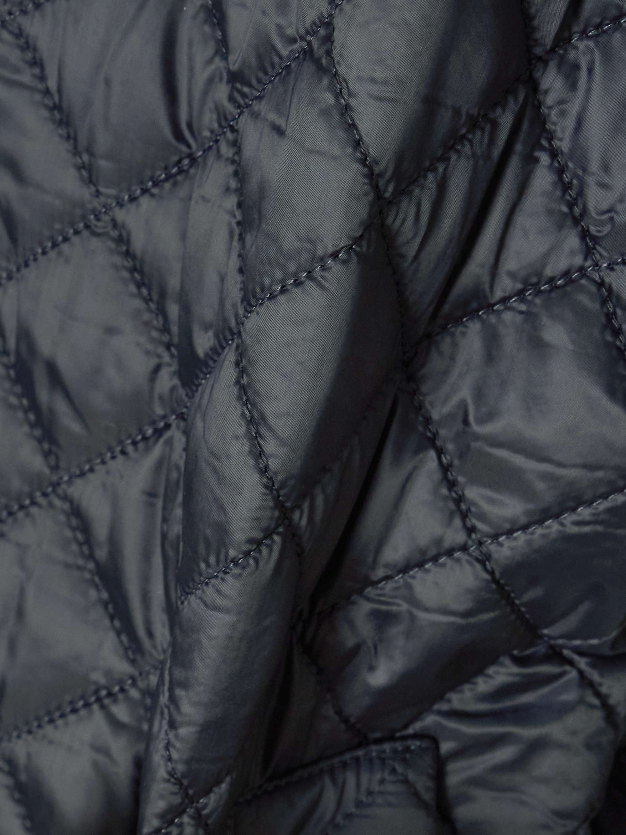 The Cube Leo hooded quilted shell coat view