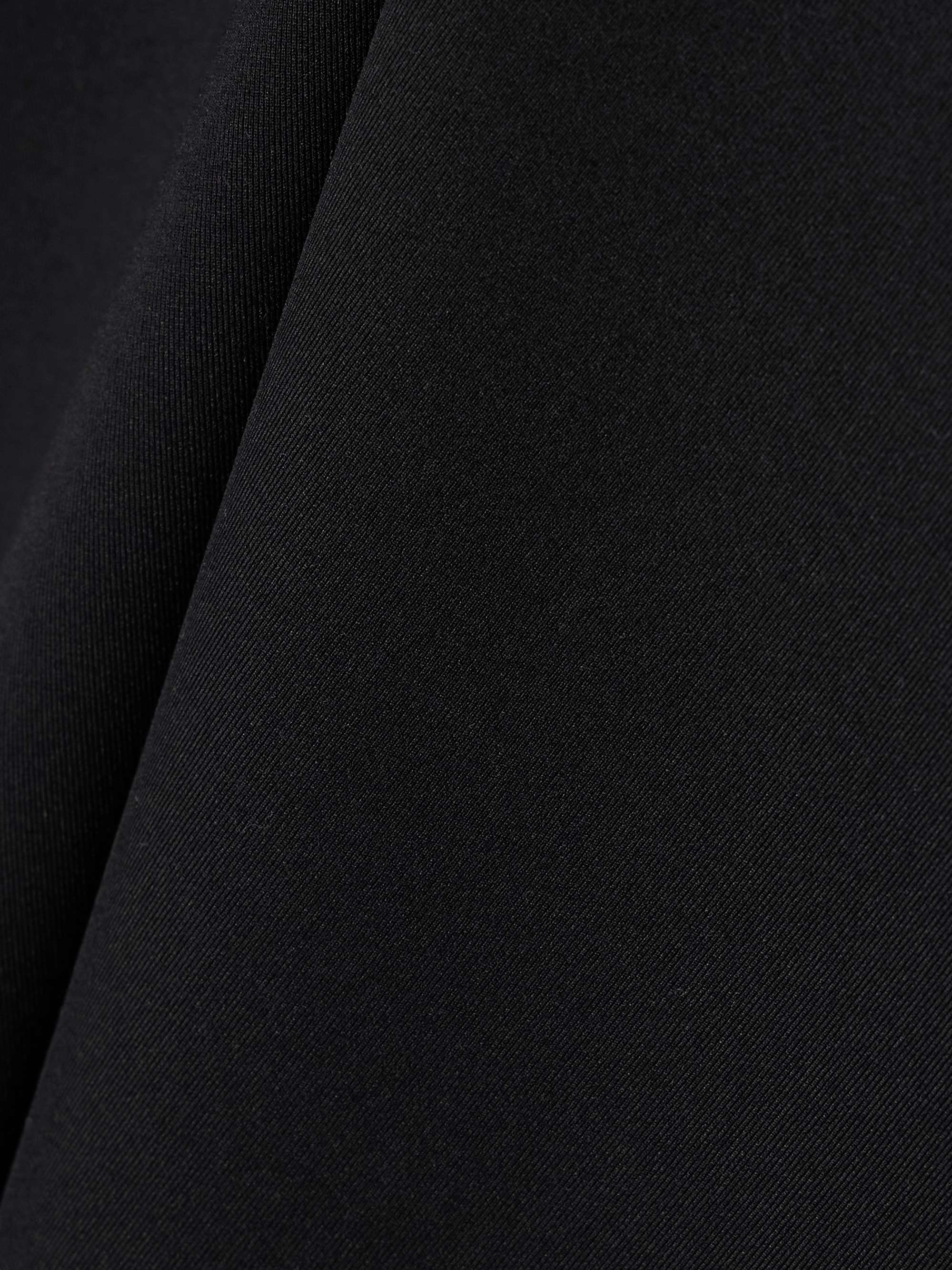 Stretch-twill midi skirt view