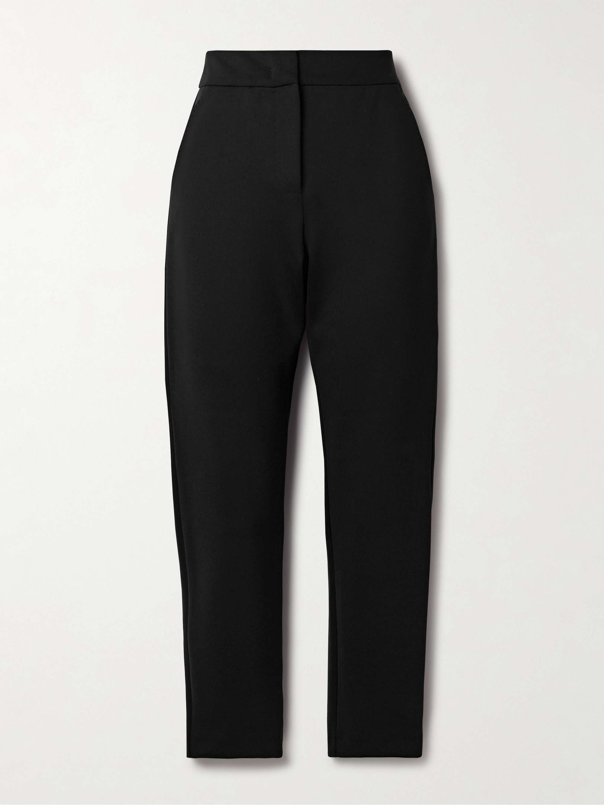 Orlanda cropped stretch-ponte slim-leg pants view