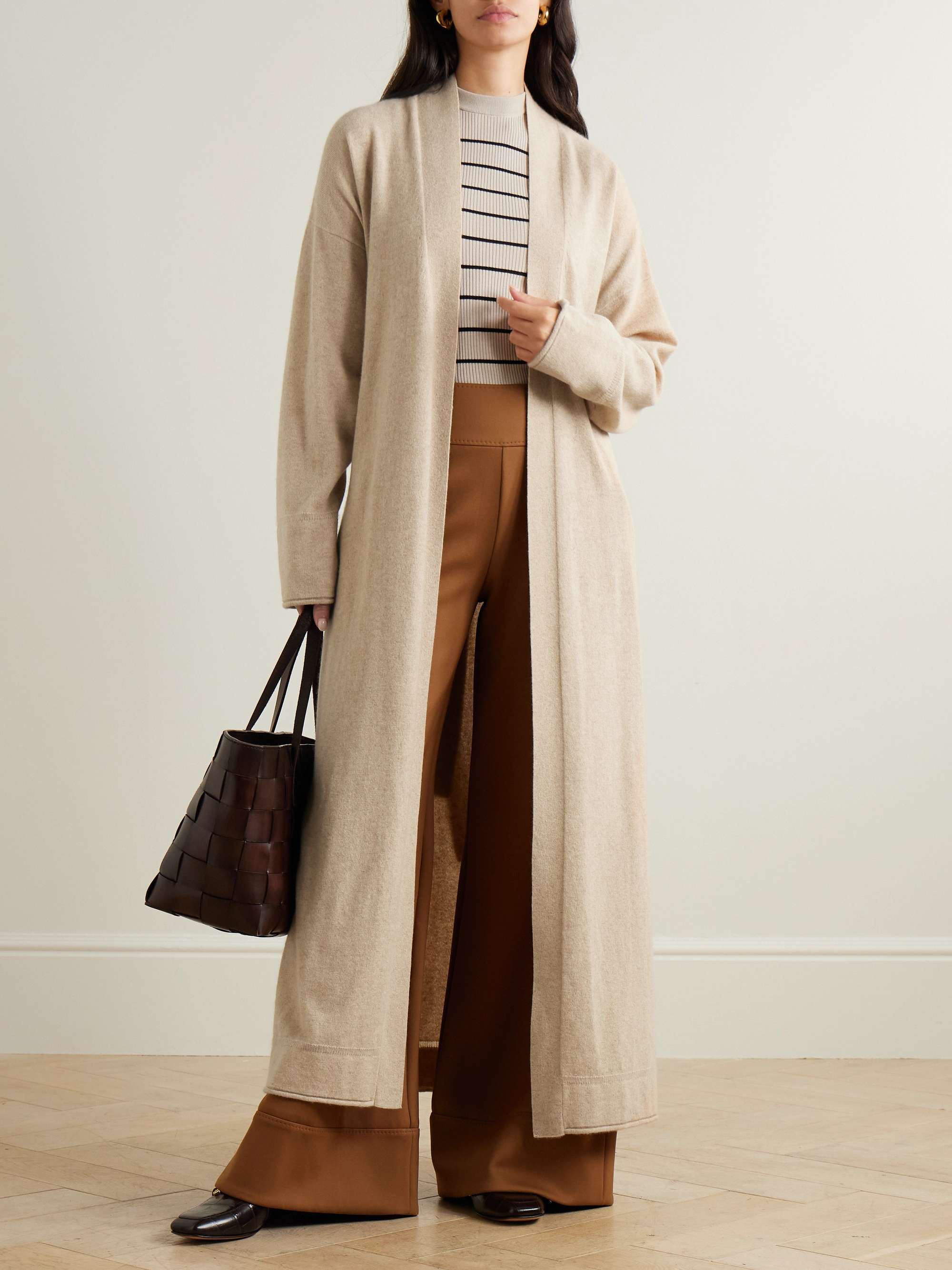 Asbuurg belted cashmere cardigan view