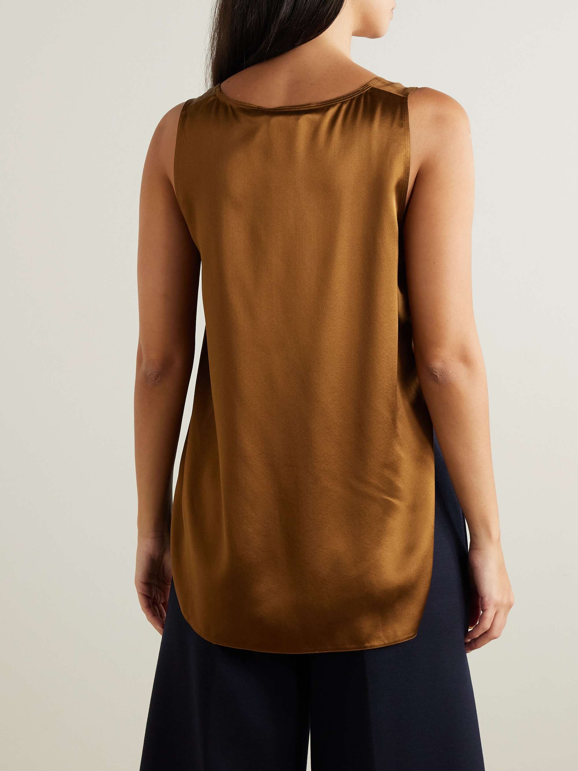 Silk-satin camisole view