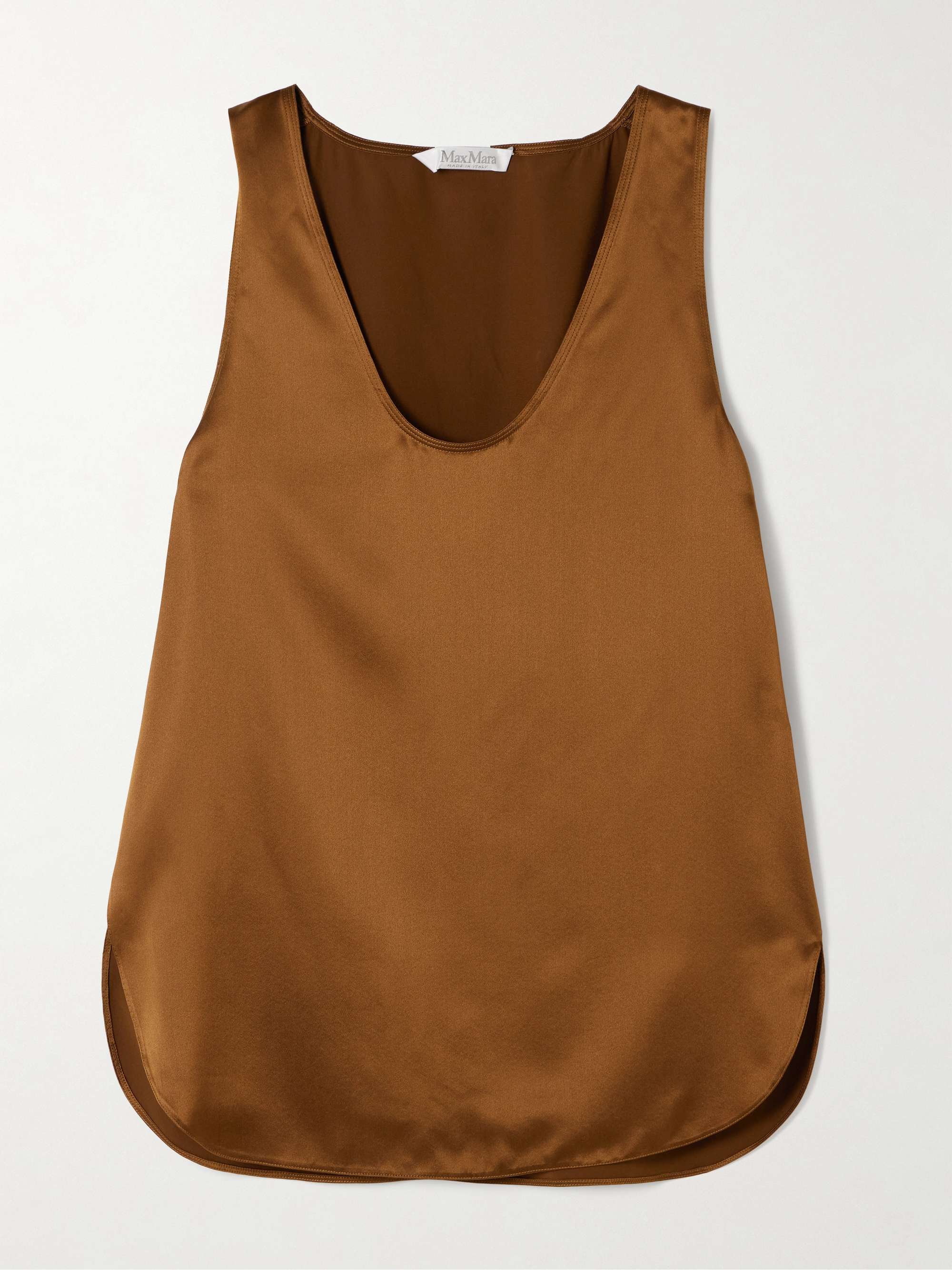 Silk-satin camisole view