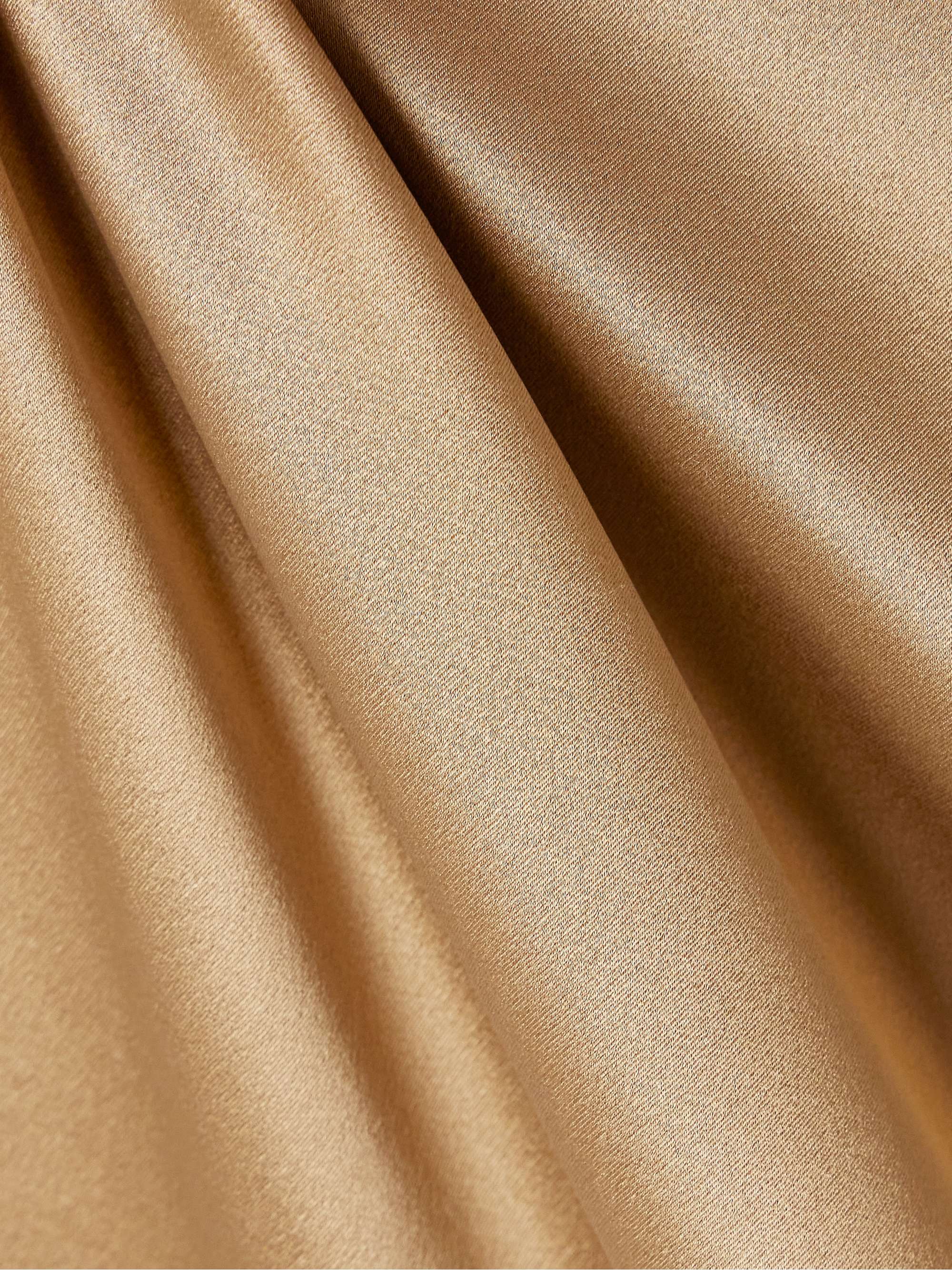 Banjo silk-satin midi dress view
