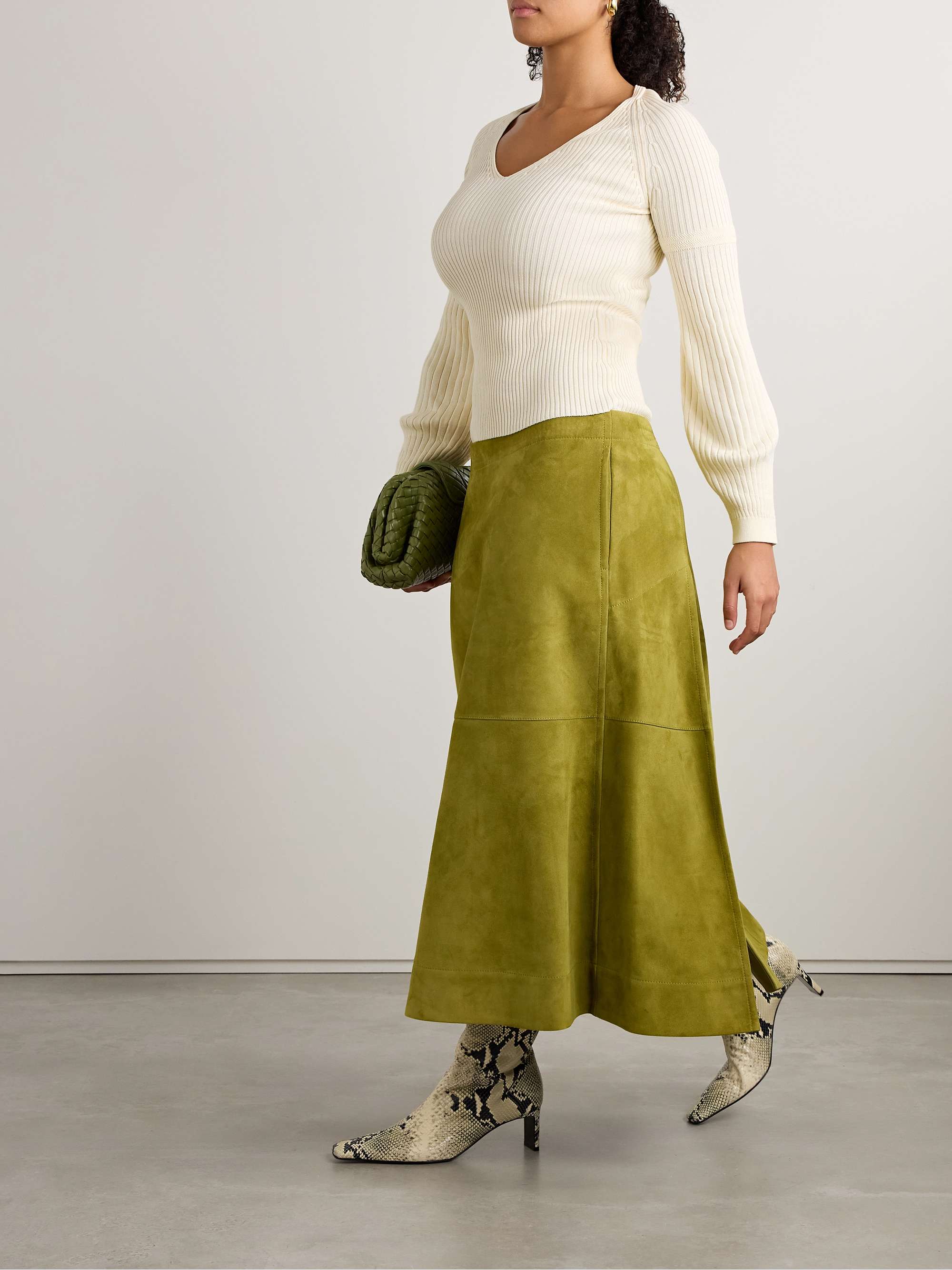 Gioiosa ribbed cotton sweater view